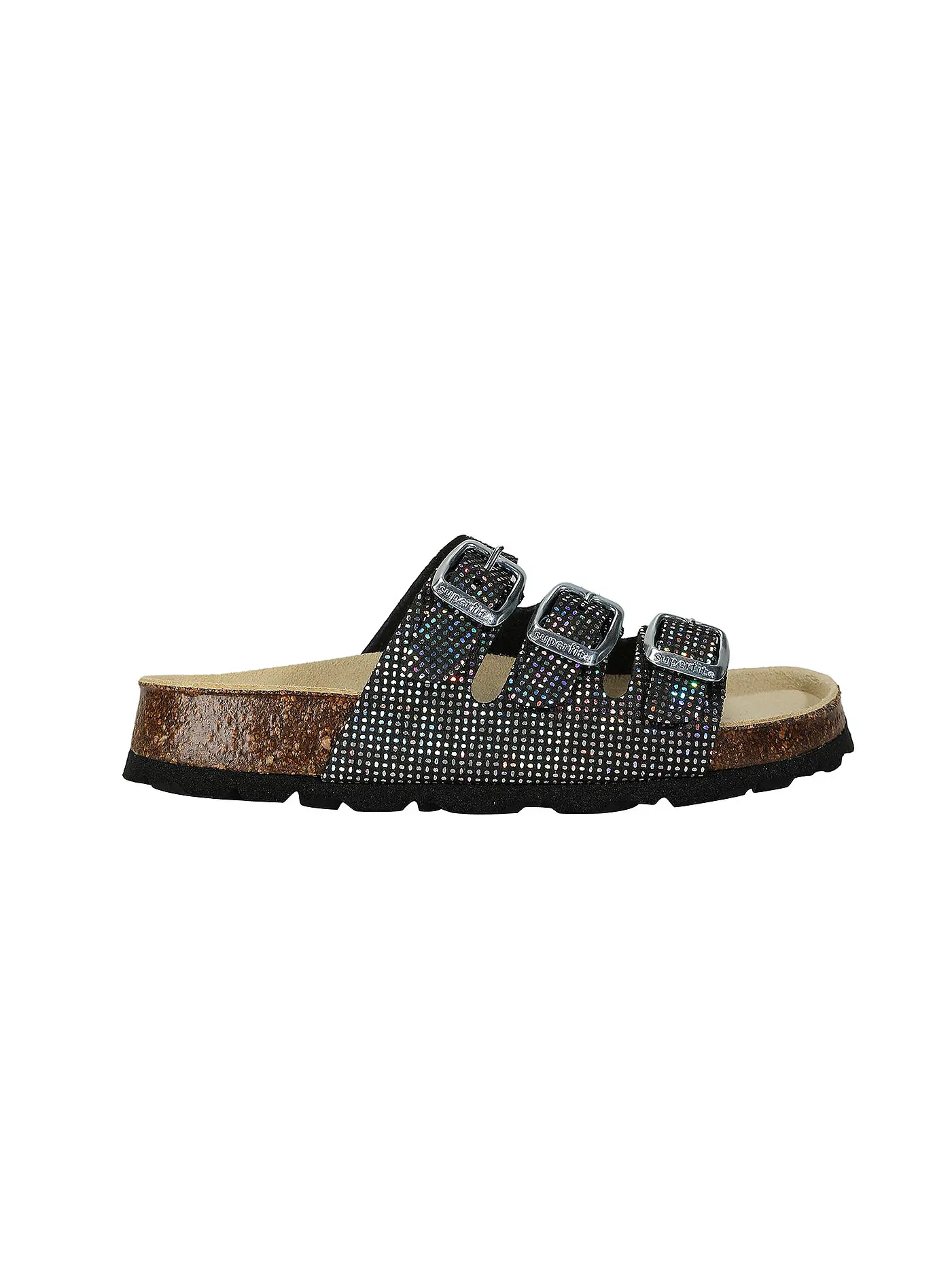 SUPERFIT | Mädchen Hausschuhe - Pantoffeln | schwarz