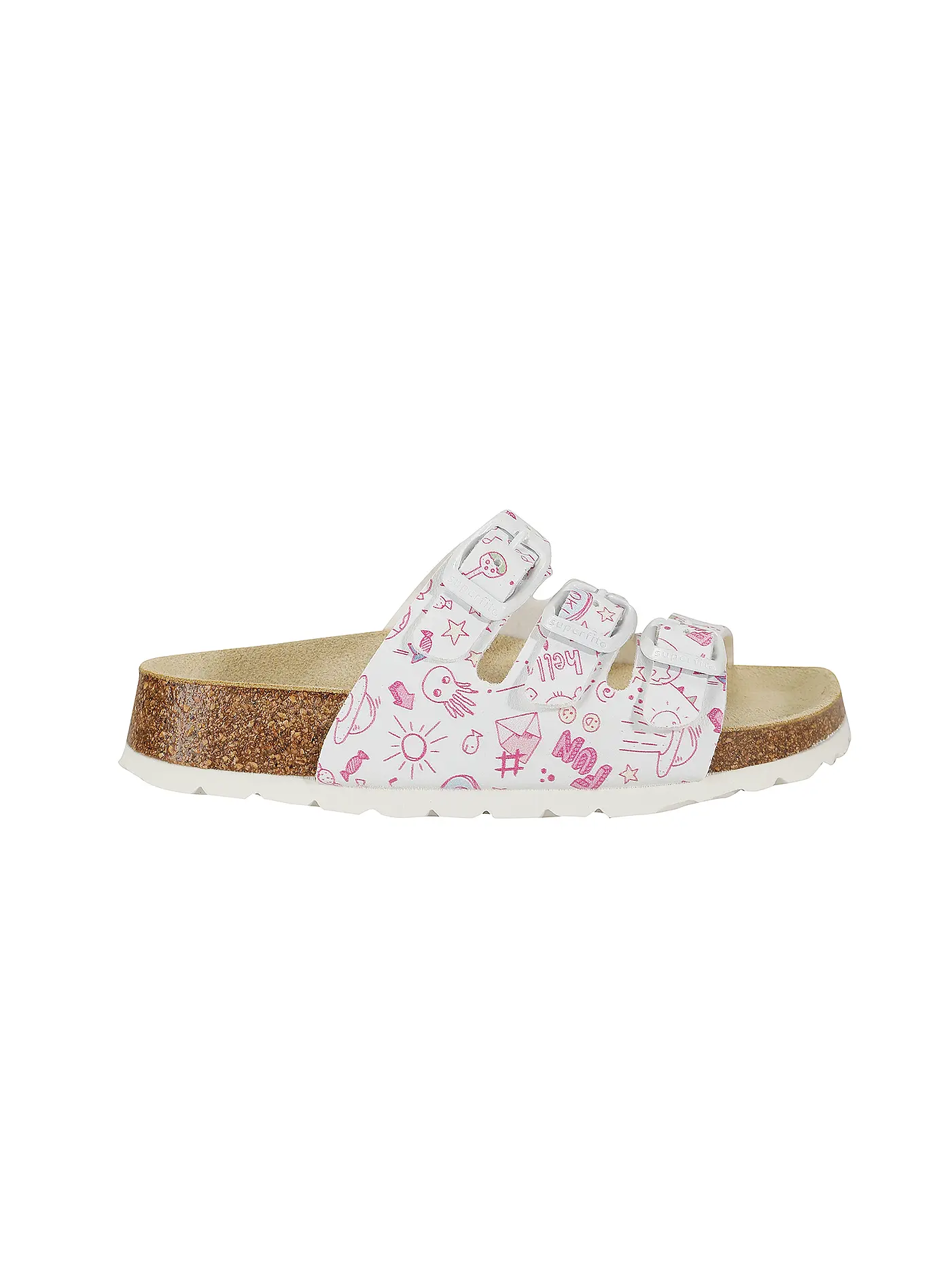 SUPERFIT | Mädchen Hausschuhe - Pantoffeln | weiss