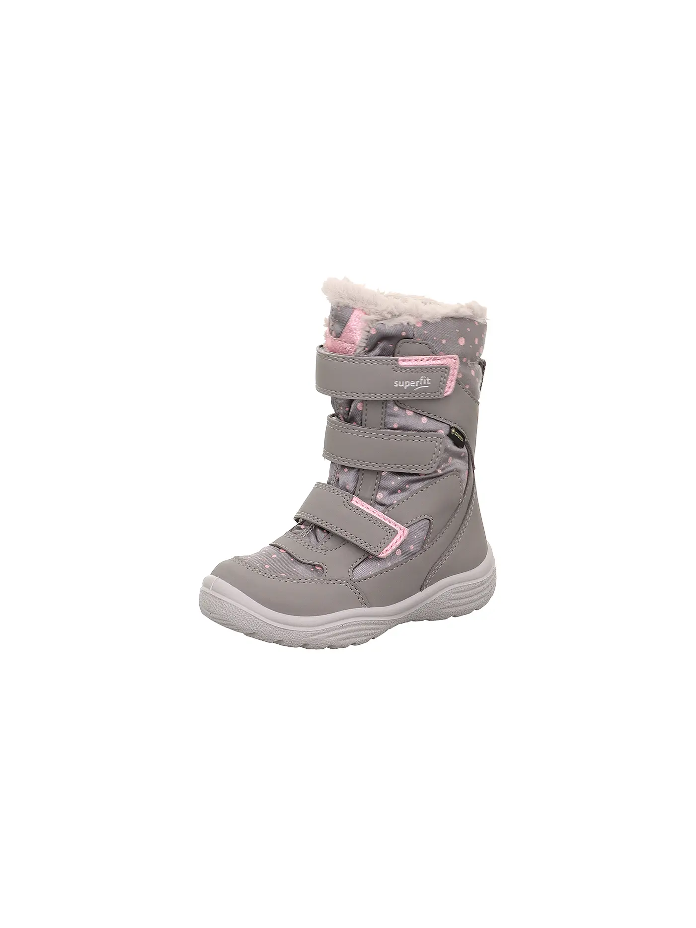 SUPERFIT | Mädchen Stiefel CRYSTAL | hellgrau