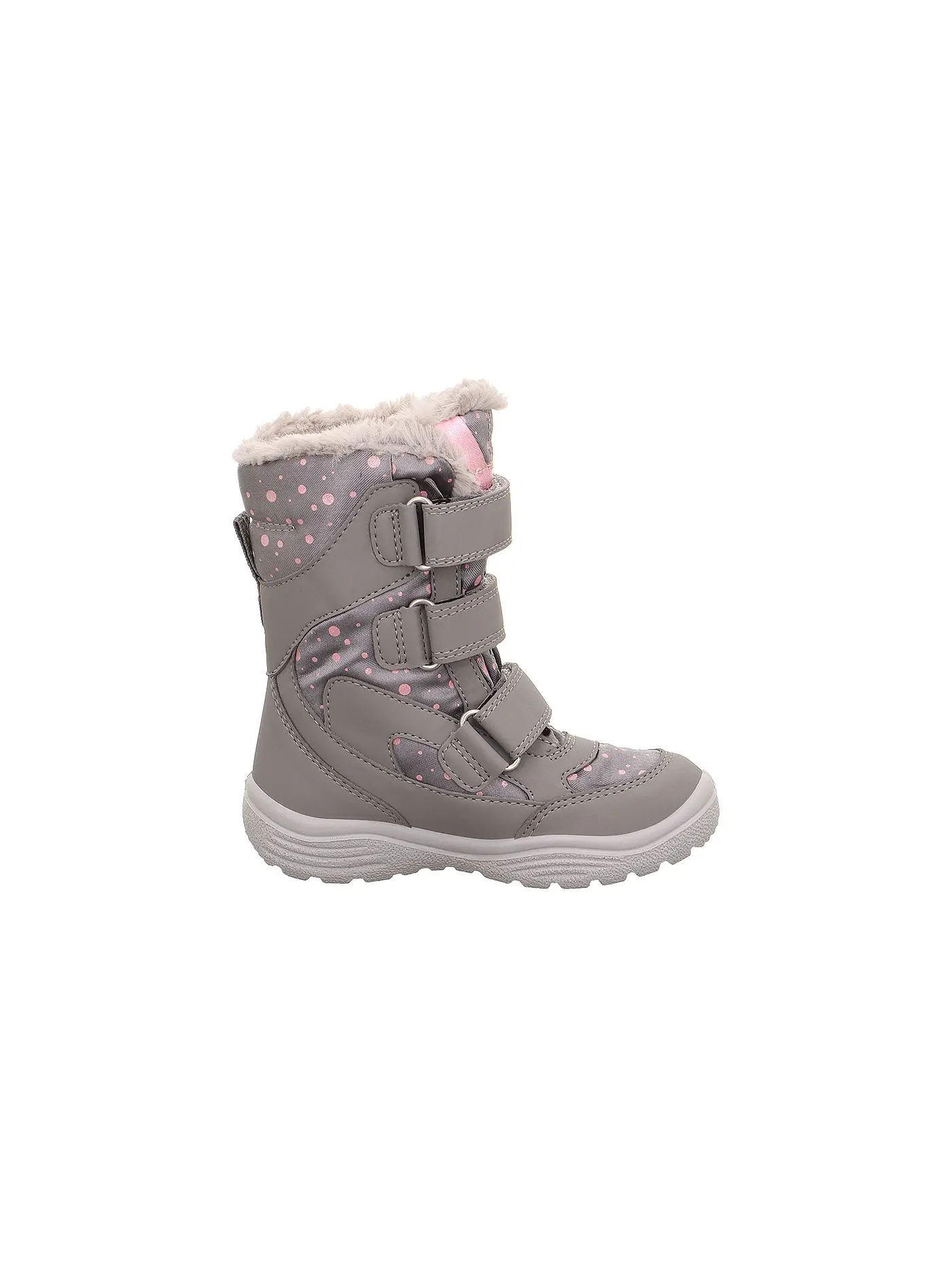 SUPERFIT | Mädchen Stiefel CRYSTAL | hellgrau