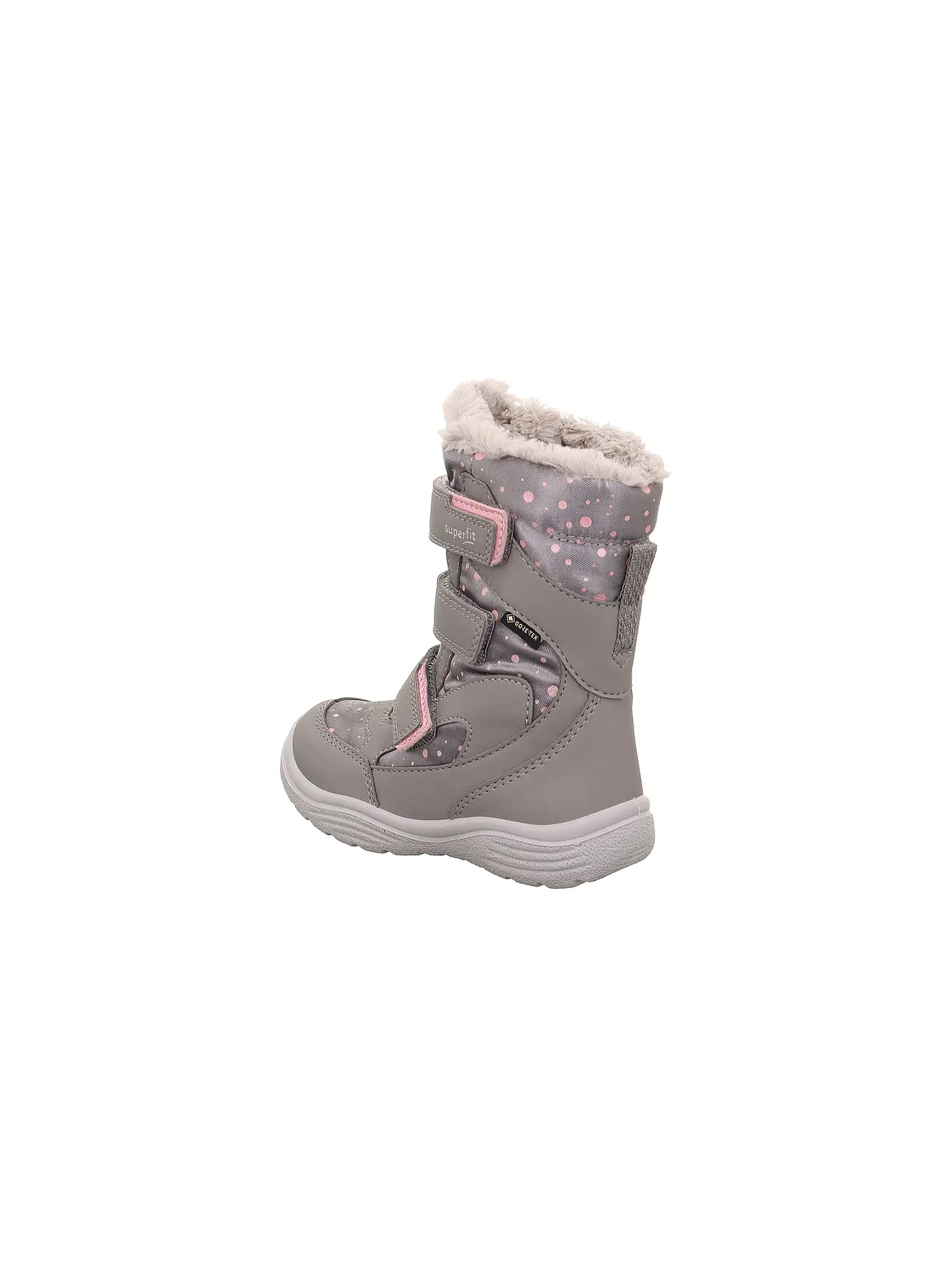 SUPERFIT | Mädchen Stiefel CRYSTAL | hellgrau
