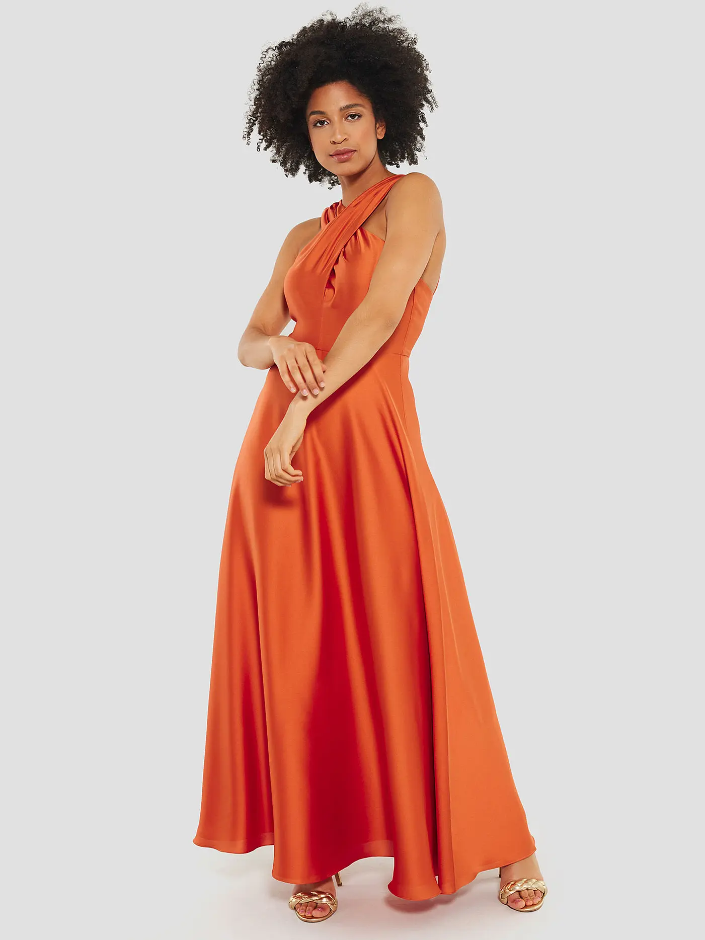 SWING | Abendkleid | orange
