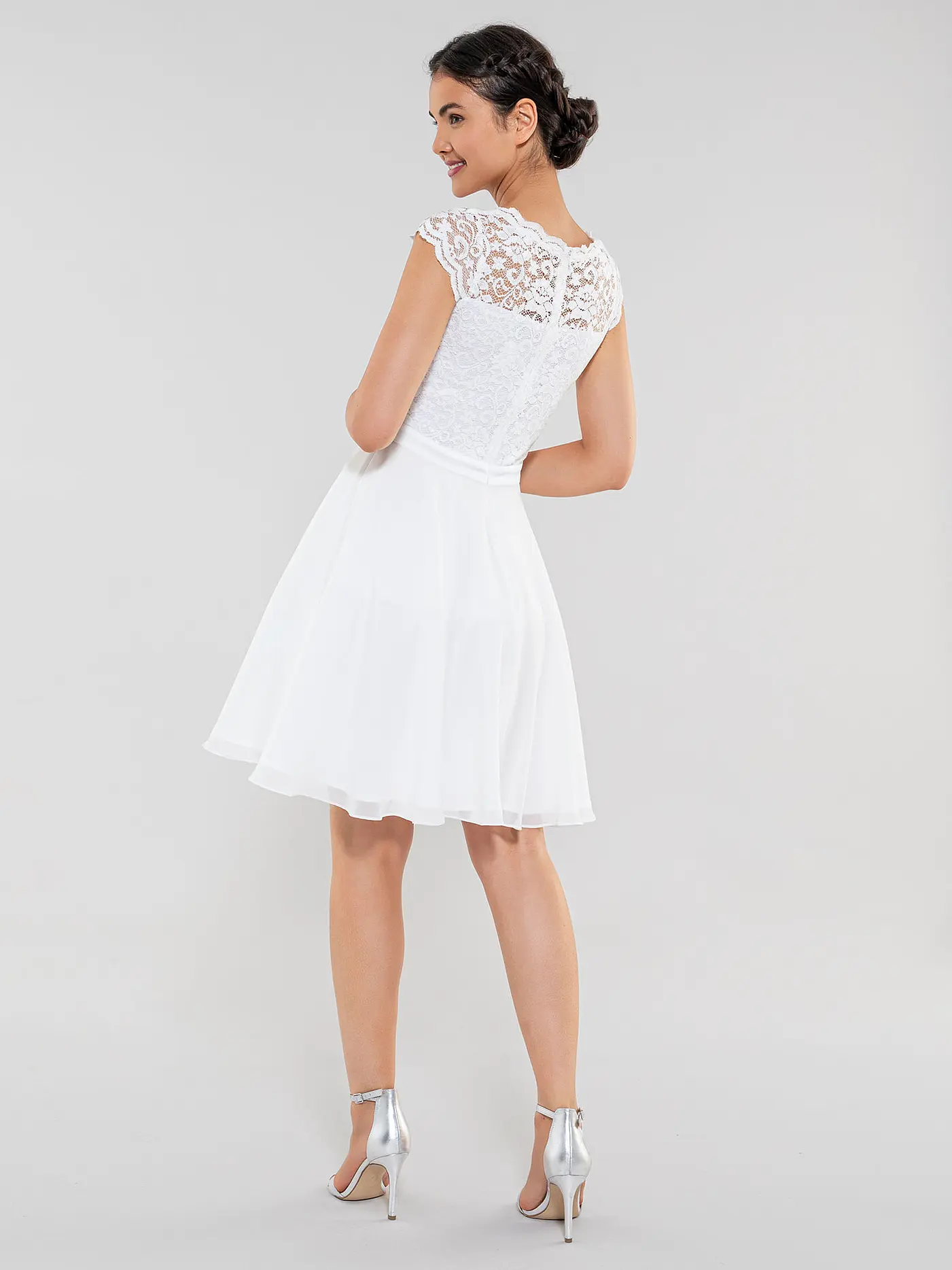 SWING | Cocktailkleid | weiss