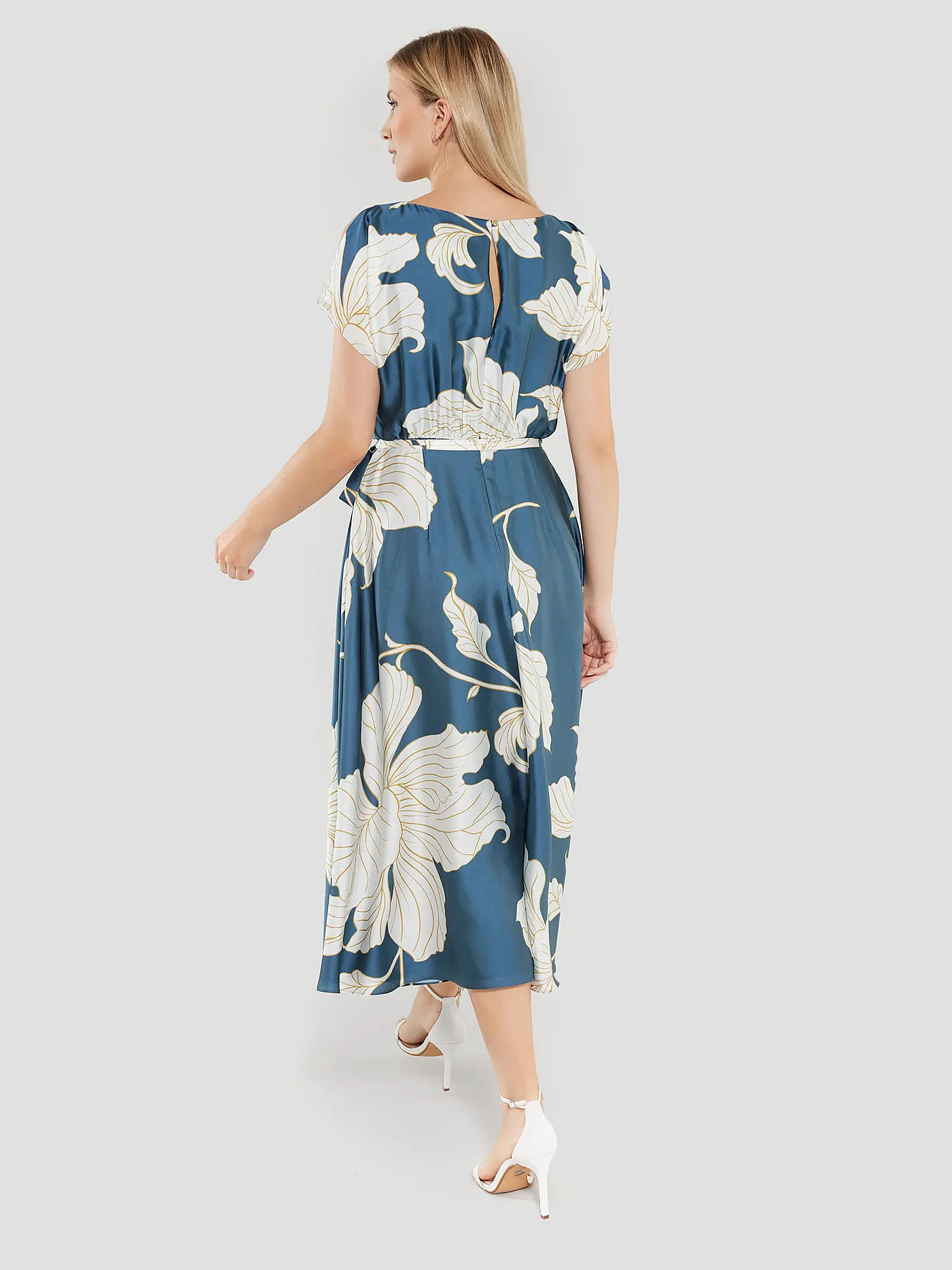 SWING | Cocktailkleid | blau