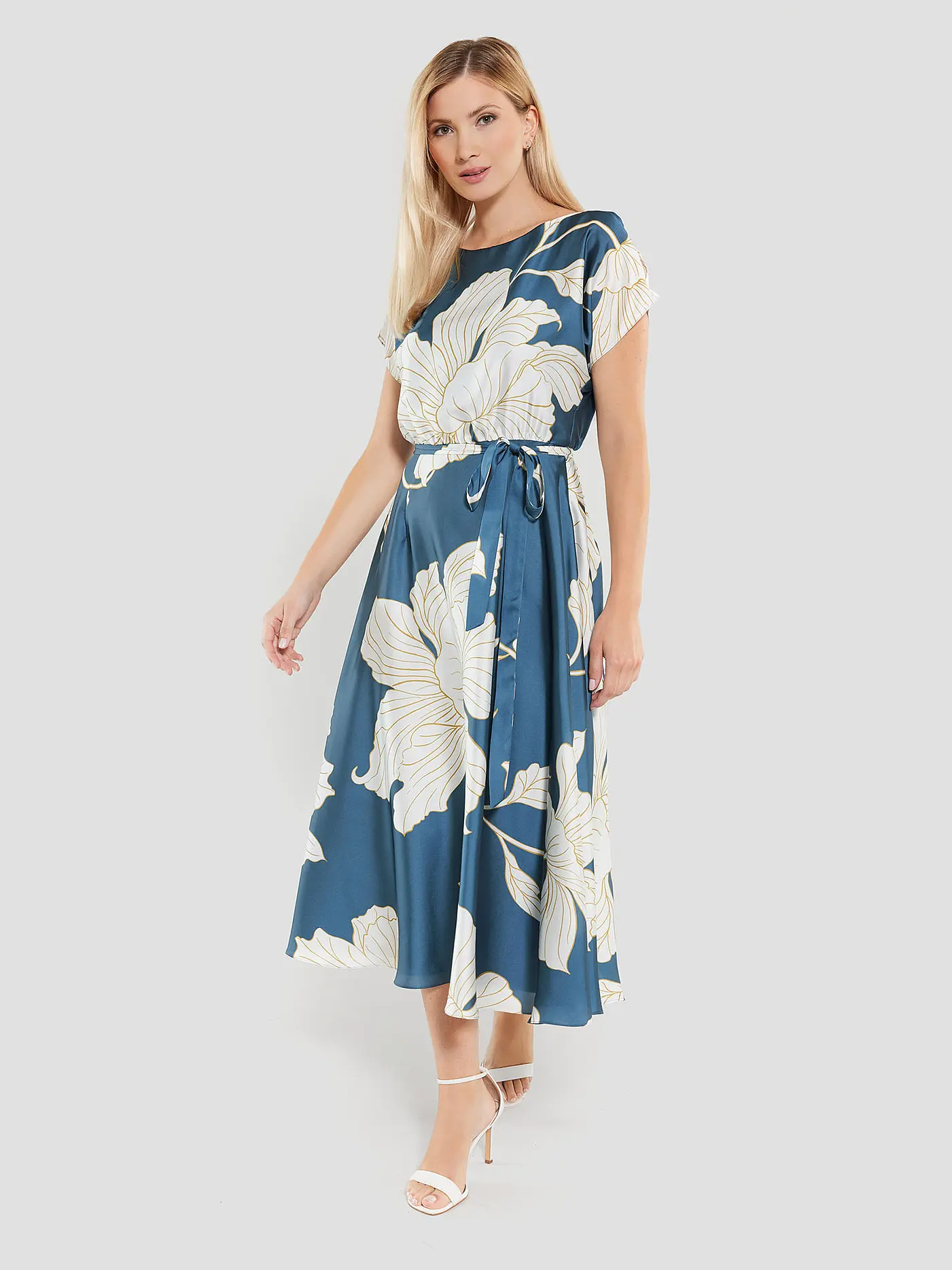 SWING | Cocktailkleid | blau