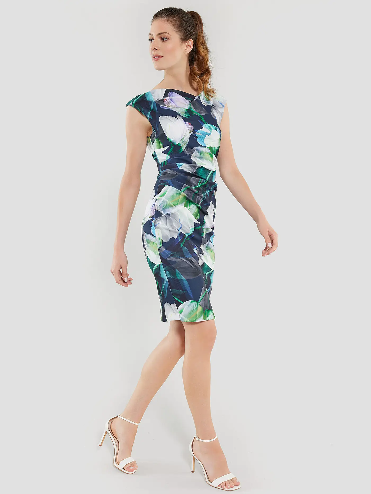 SWING | Cocktailkleid | dunkelblau