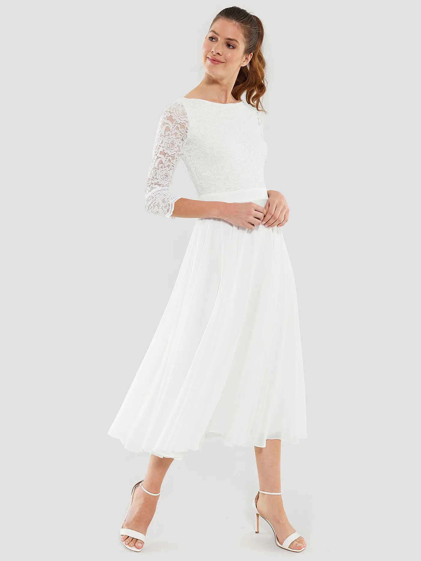 SWING | Cocktailkleid | creme