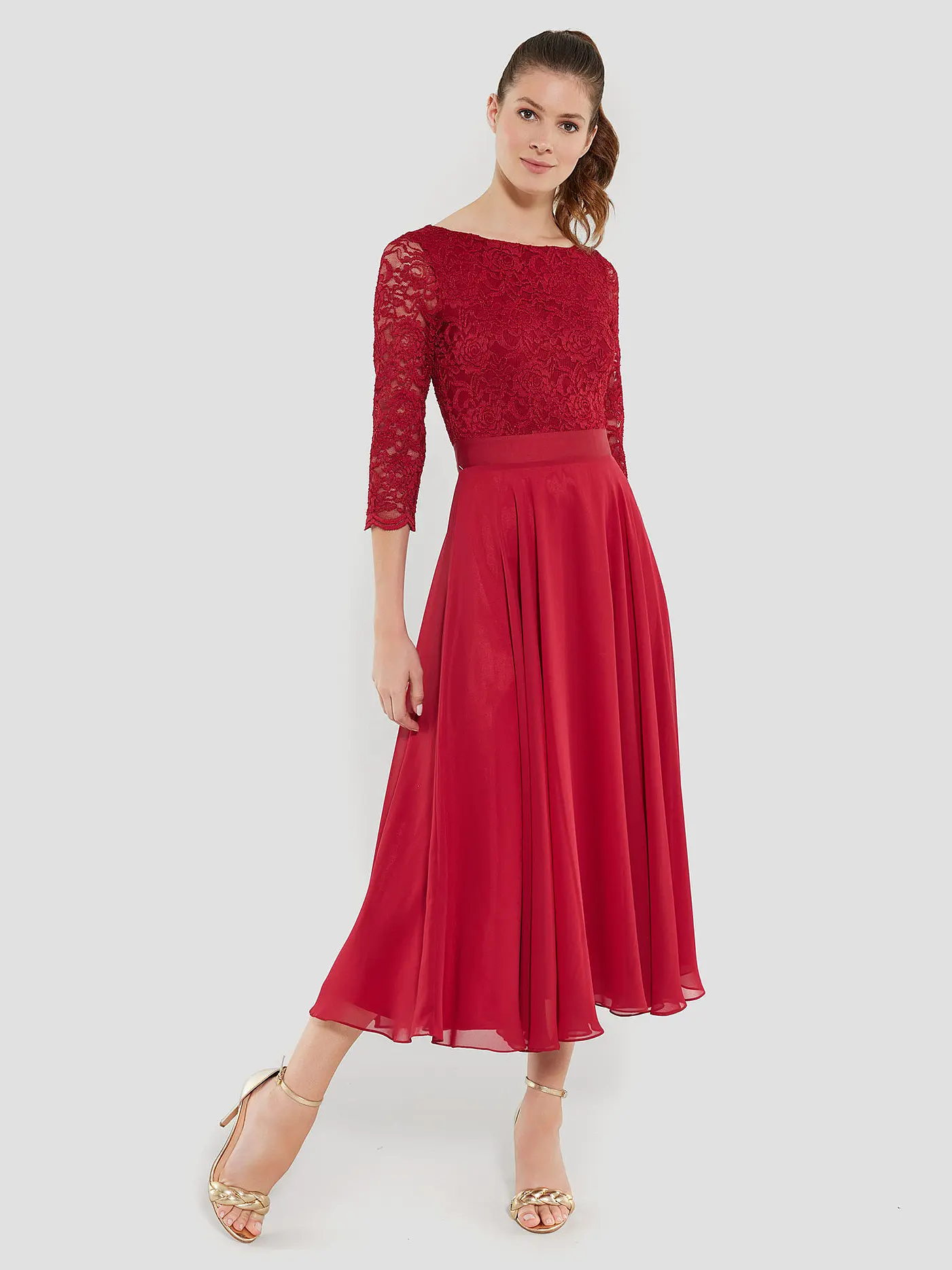 SWING | Cocktailkleid | rot
