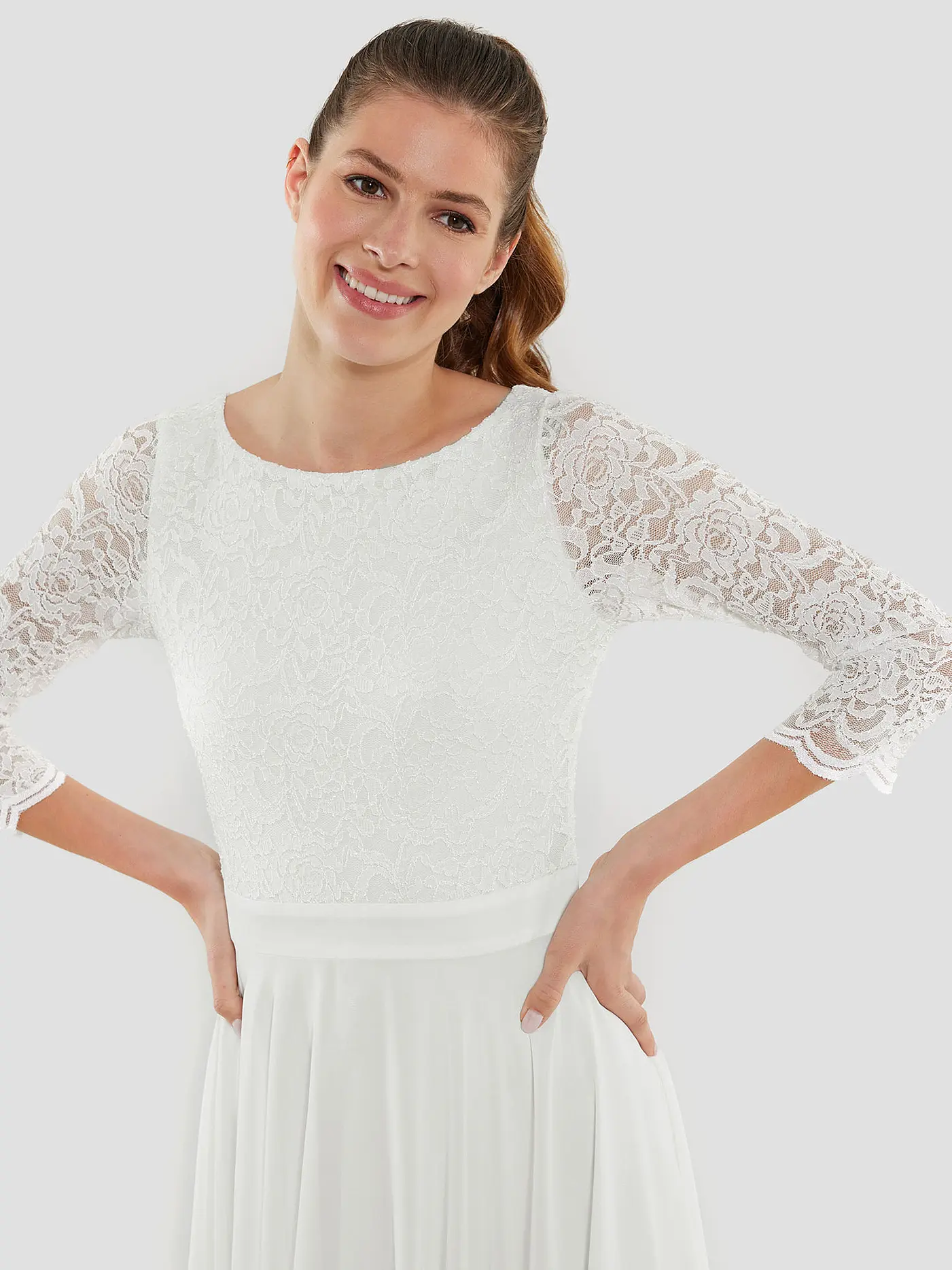 SWING | Cocktailkleid | creme