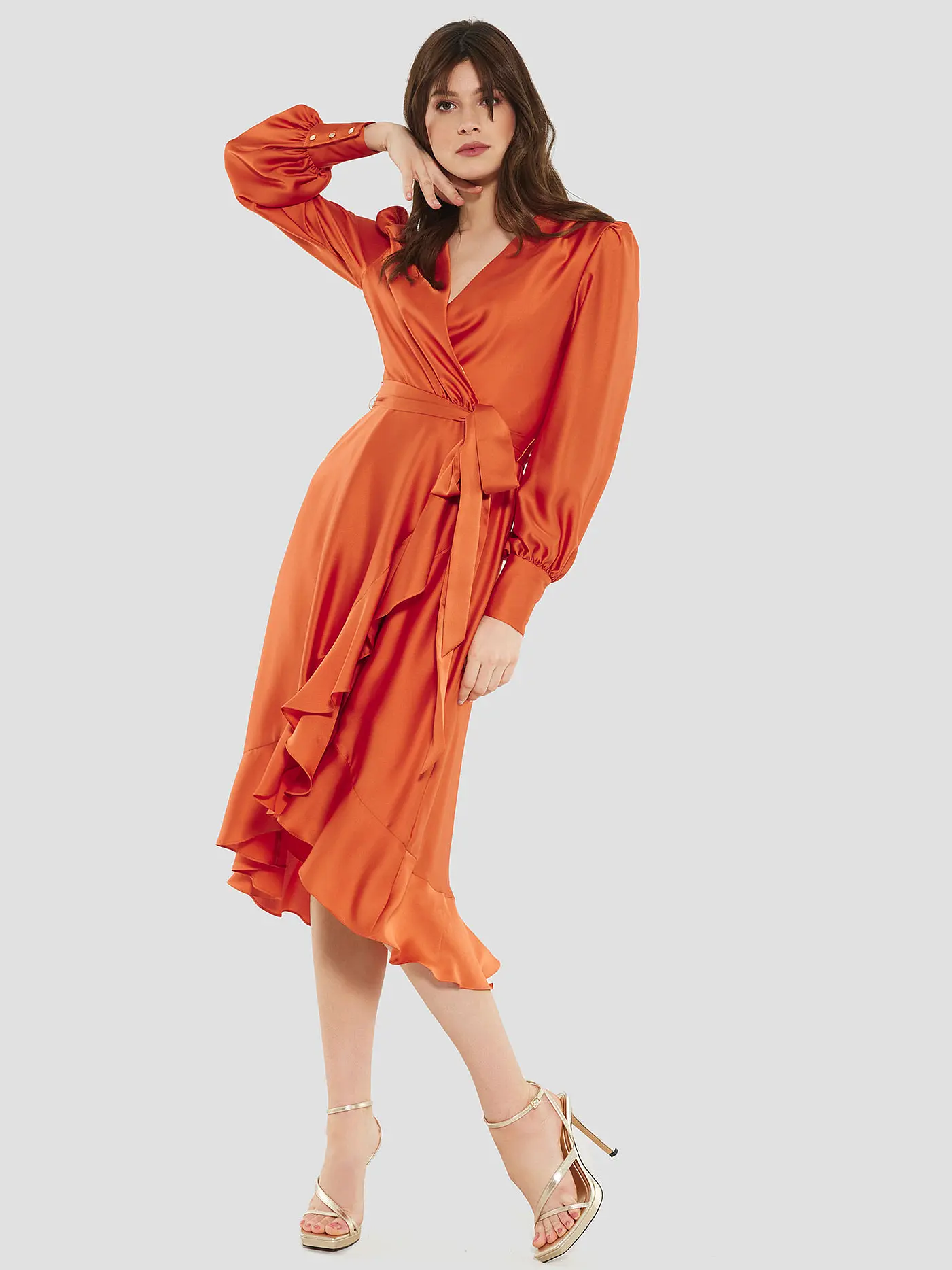 SWING | Cocktailkleid | orange