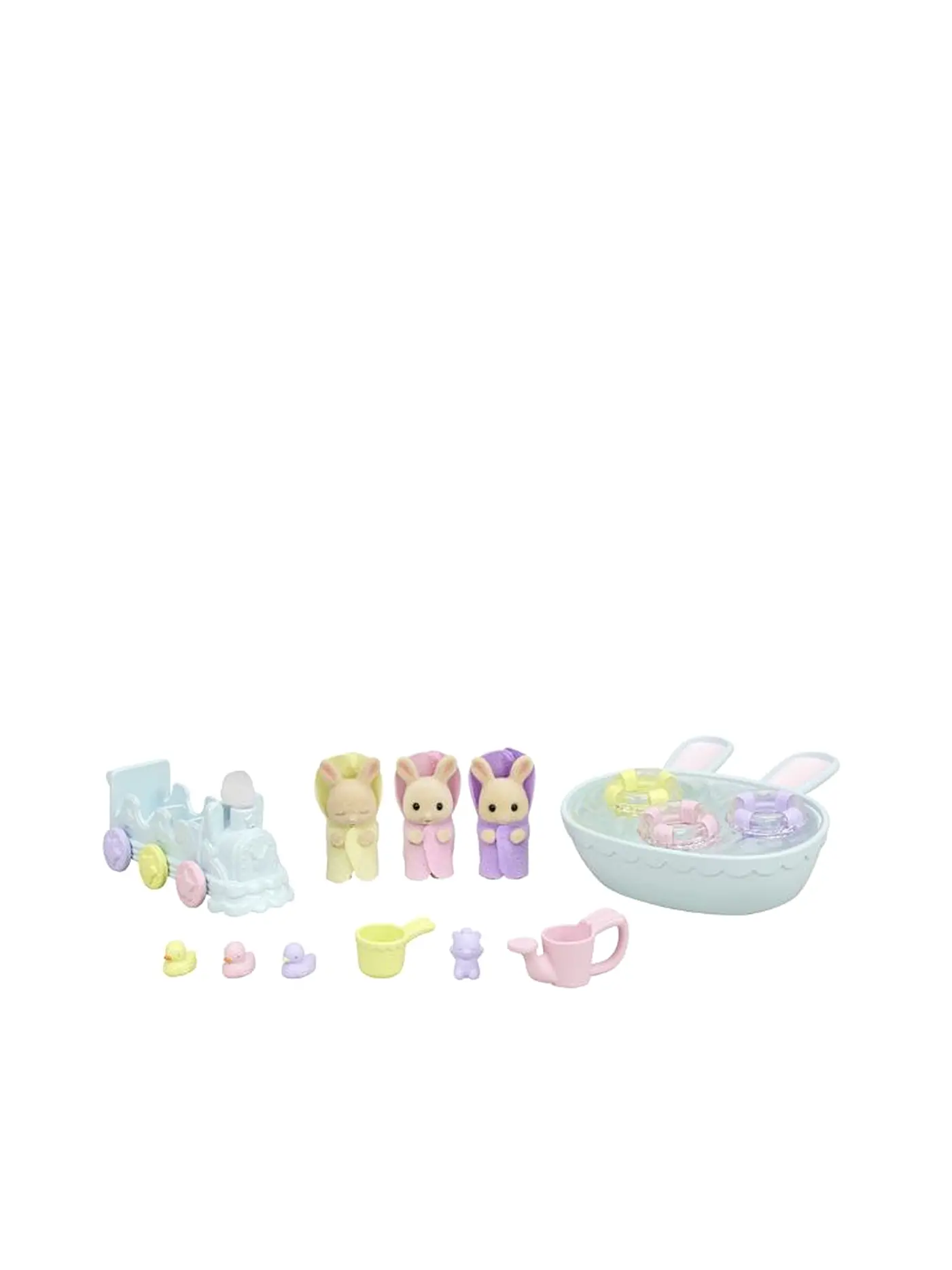 SYLVANIAN FAMILIES | Milchhasen Bade Spielset 5707 | keine Farbe