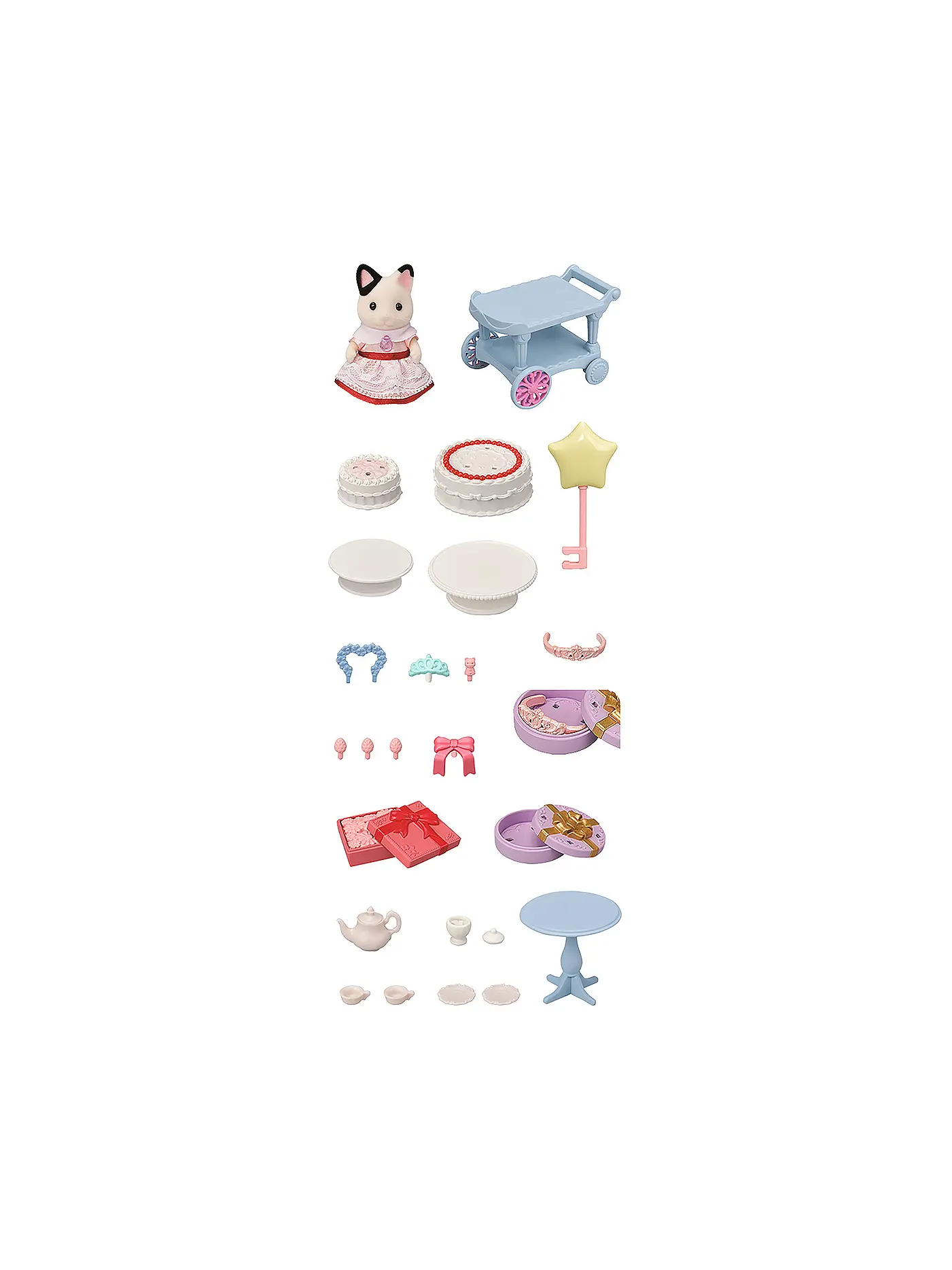 SYLVANIAN FAMILIES | Party Spielset mit Figur | keine Farbe