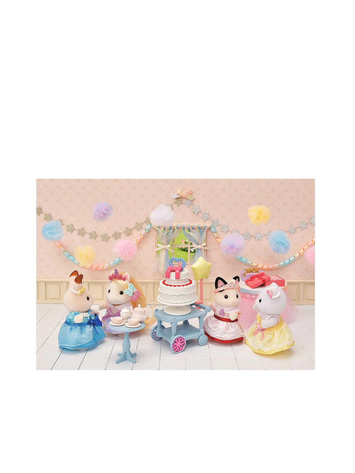 SYLVANIAN FAMILIES | Party Spielset mit Figur | keine Farbe