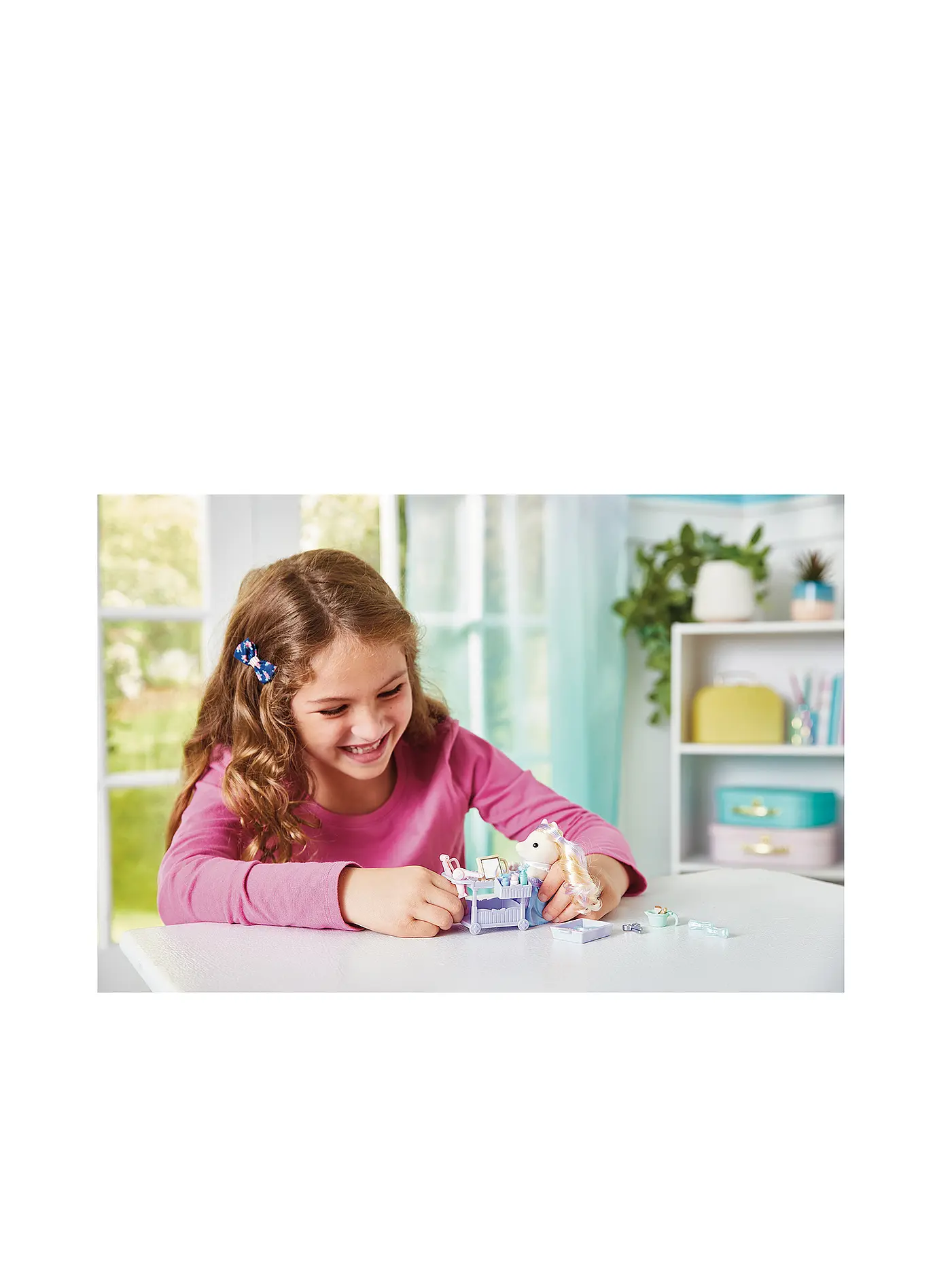SYLVANIAN FAMILIES | Pony Friseur Spielset mit Figur | keine Farbe