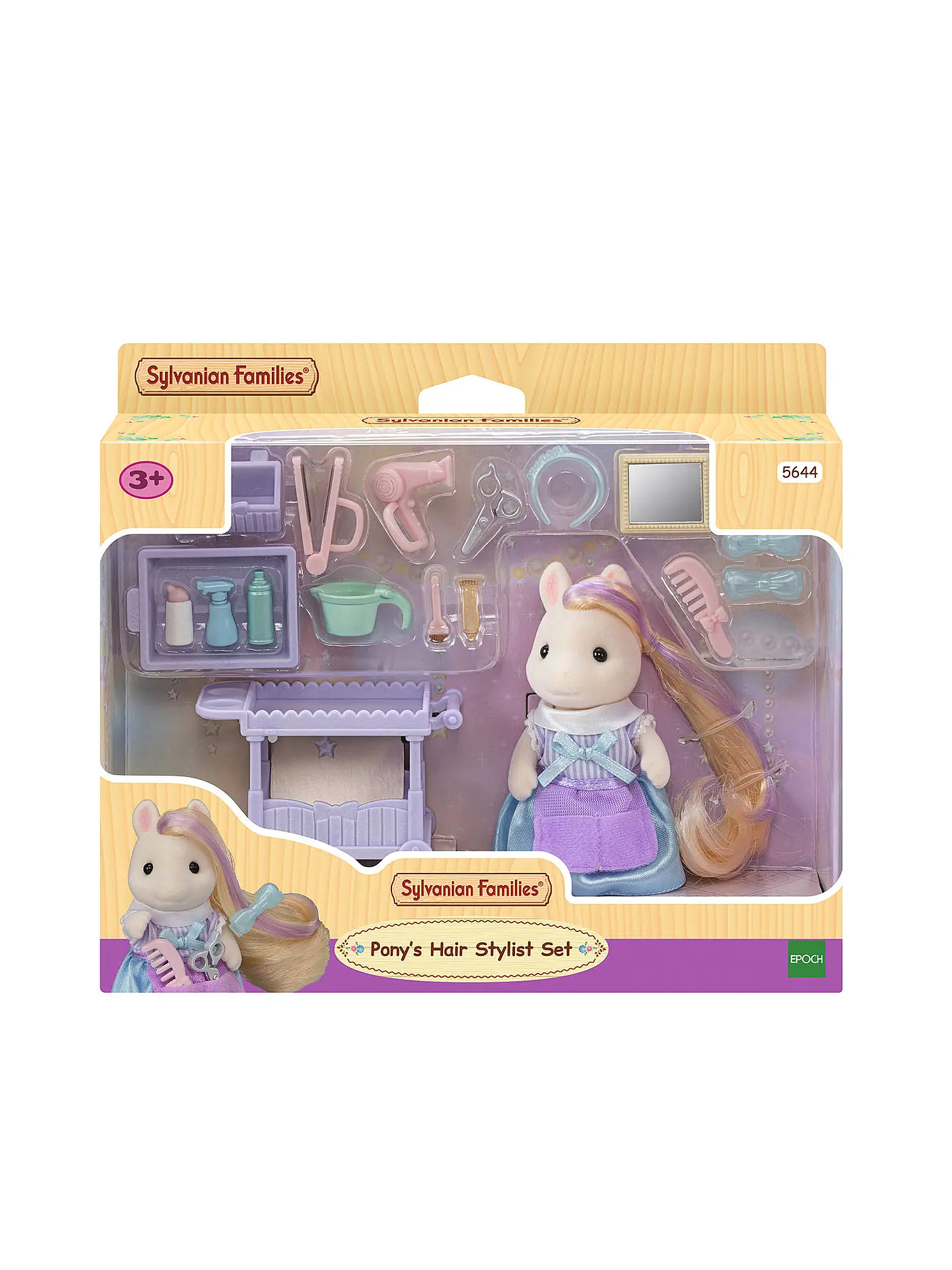 SYLVANIAN FAMILIES | Pony Friseur Spielset mit Figur | keine Farbe