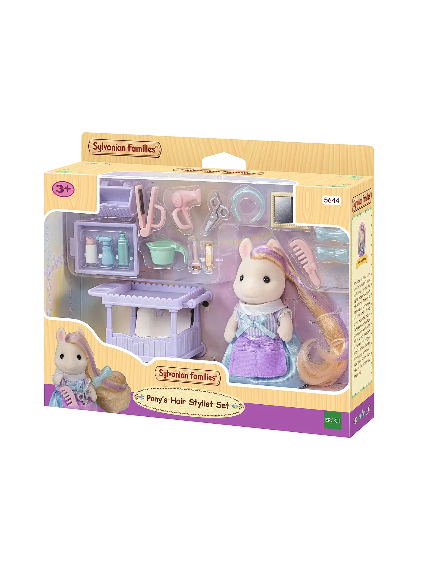 SYLVANIAN FAMILIES | Pony Friseur Spielset mit Figur | keine Farbe