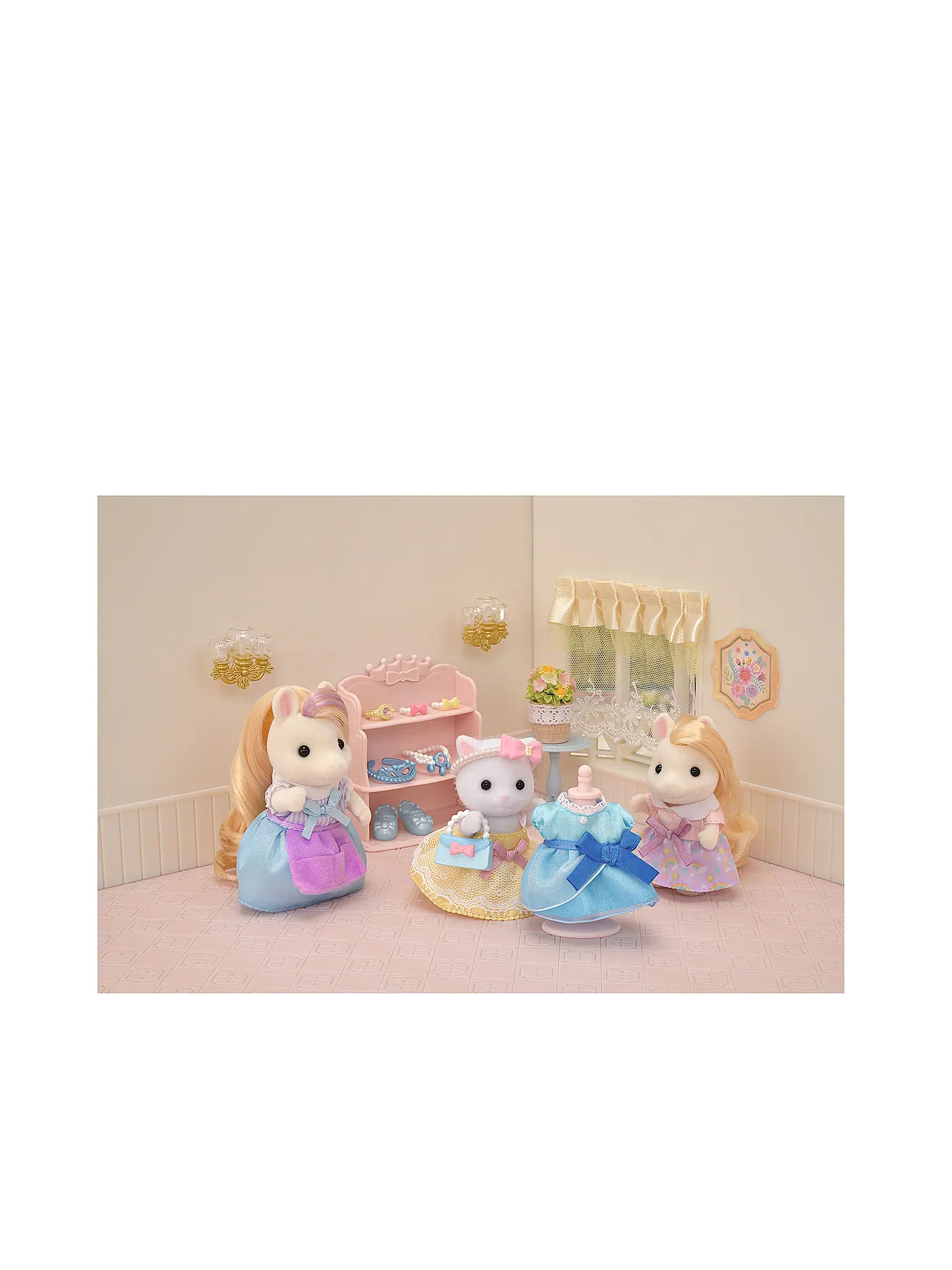 SYLVANIAN FAMILIES | Prinzessinnen Ankleideset mit Figur | keine Farbe