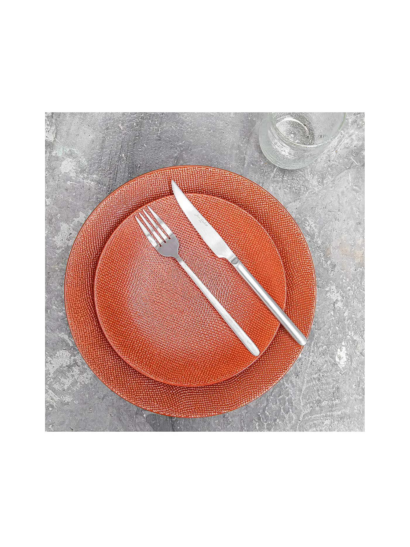 TABLE PASSION | Speiseteller 27cm VESUVIO Terra | orange