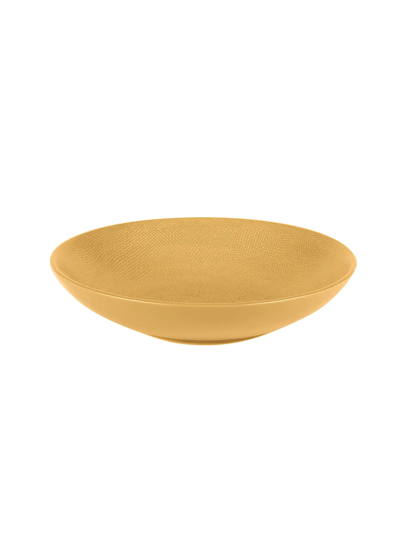 TABLE PASSION | Suppen- / Pastateller 25cm VESUVIO Terra | gelb