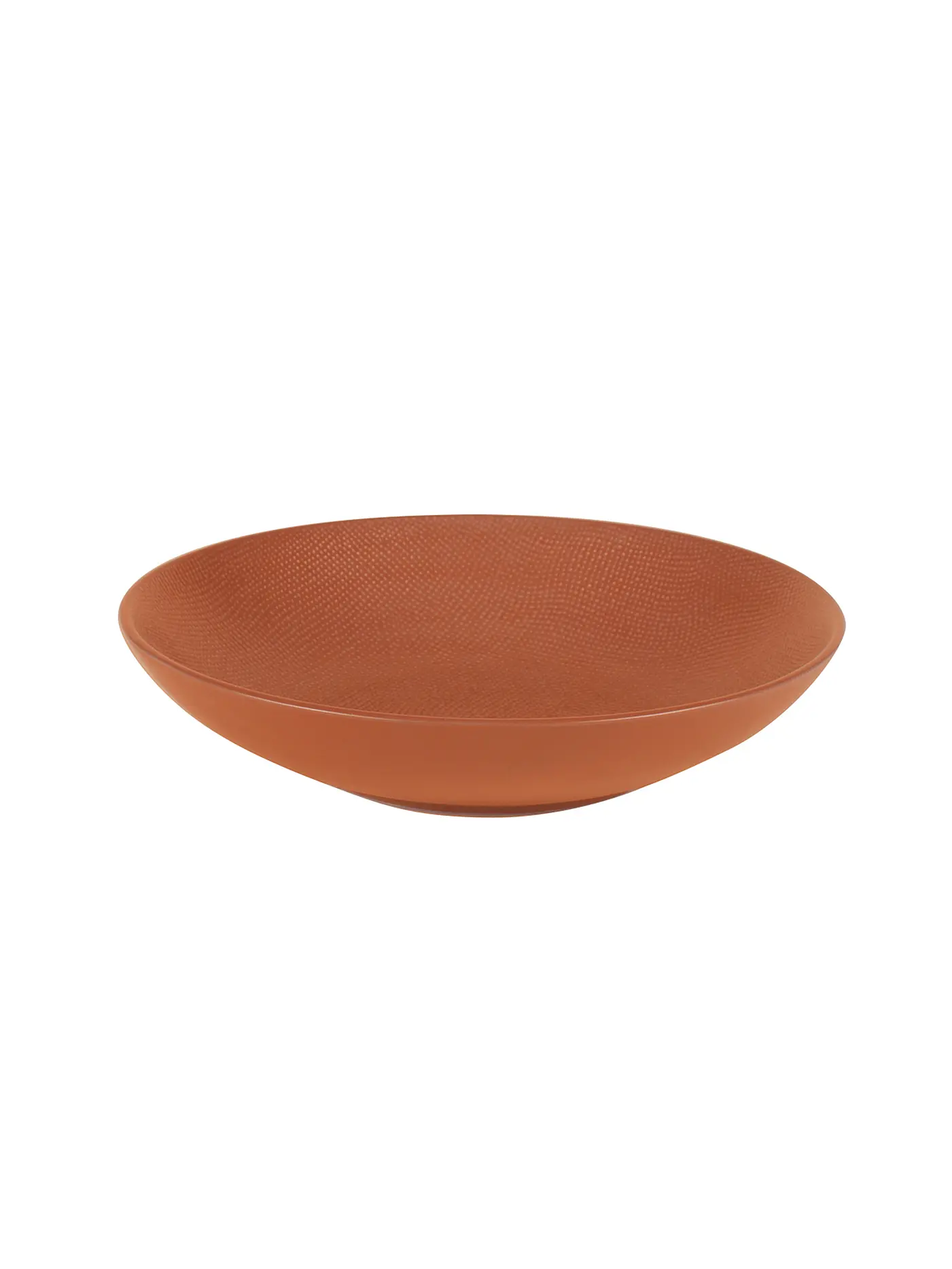 TABLE PASSION | Suppen- / Pastateller 25cm VESUVIO Terra | orange