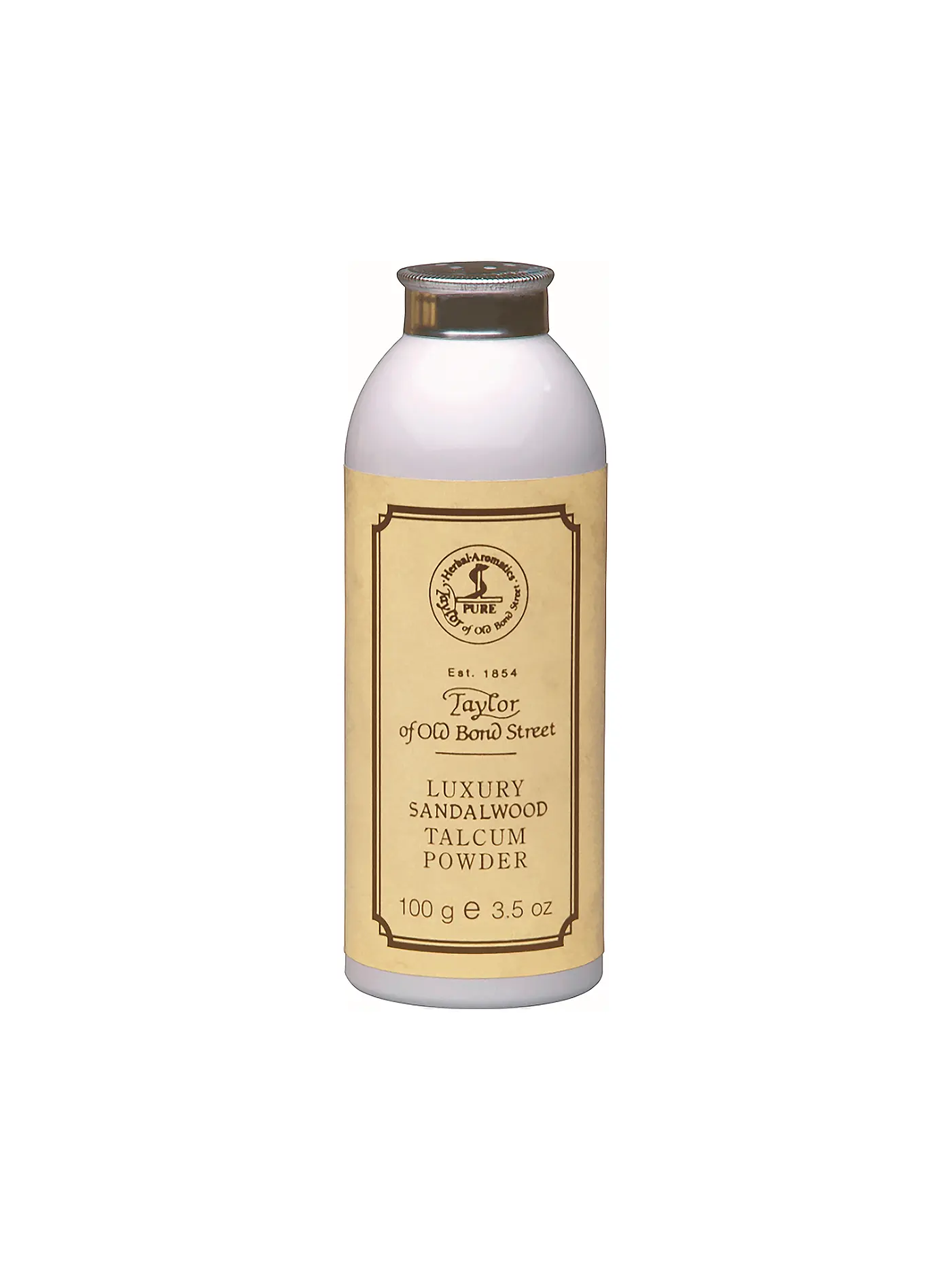 TAYLOR OF OLD BOND STREET | "Sandalwood" Luxury Talcum Powder 100g | keine Farbe
