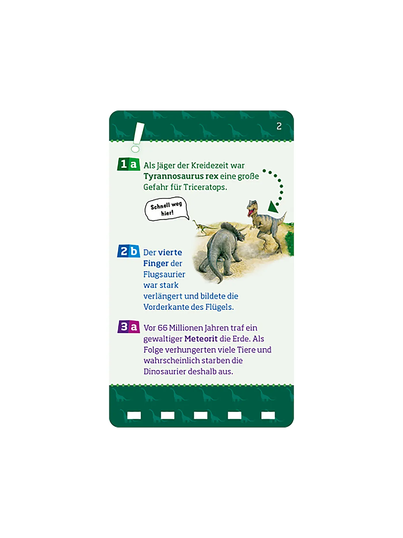TESSLOFF VERLAG | Was ist was Quiz Dinosaurier | keine Farbe