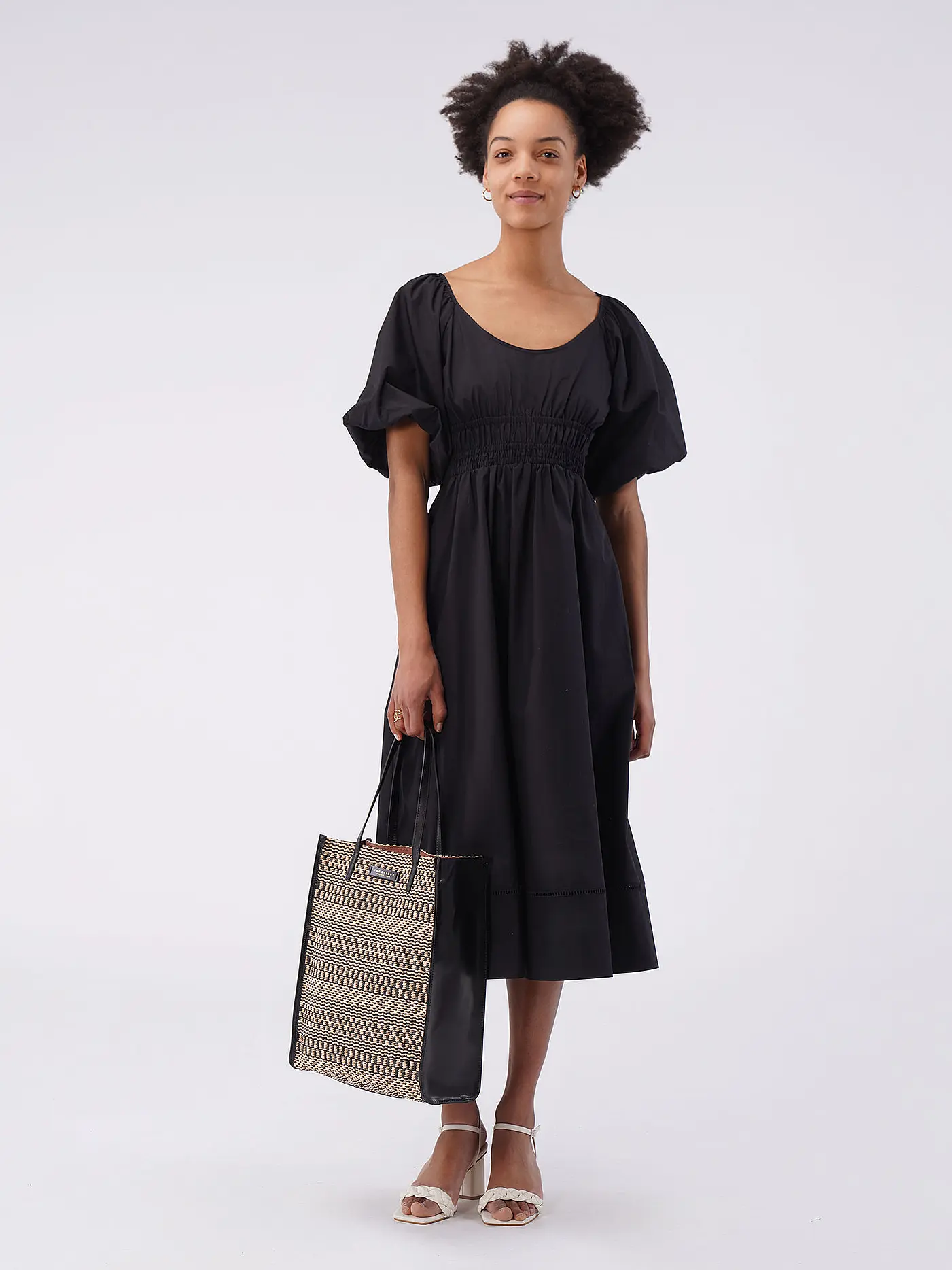 THE BRIDGE | Ledertasche - Mini Bag CELESTE  | schwarz