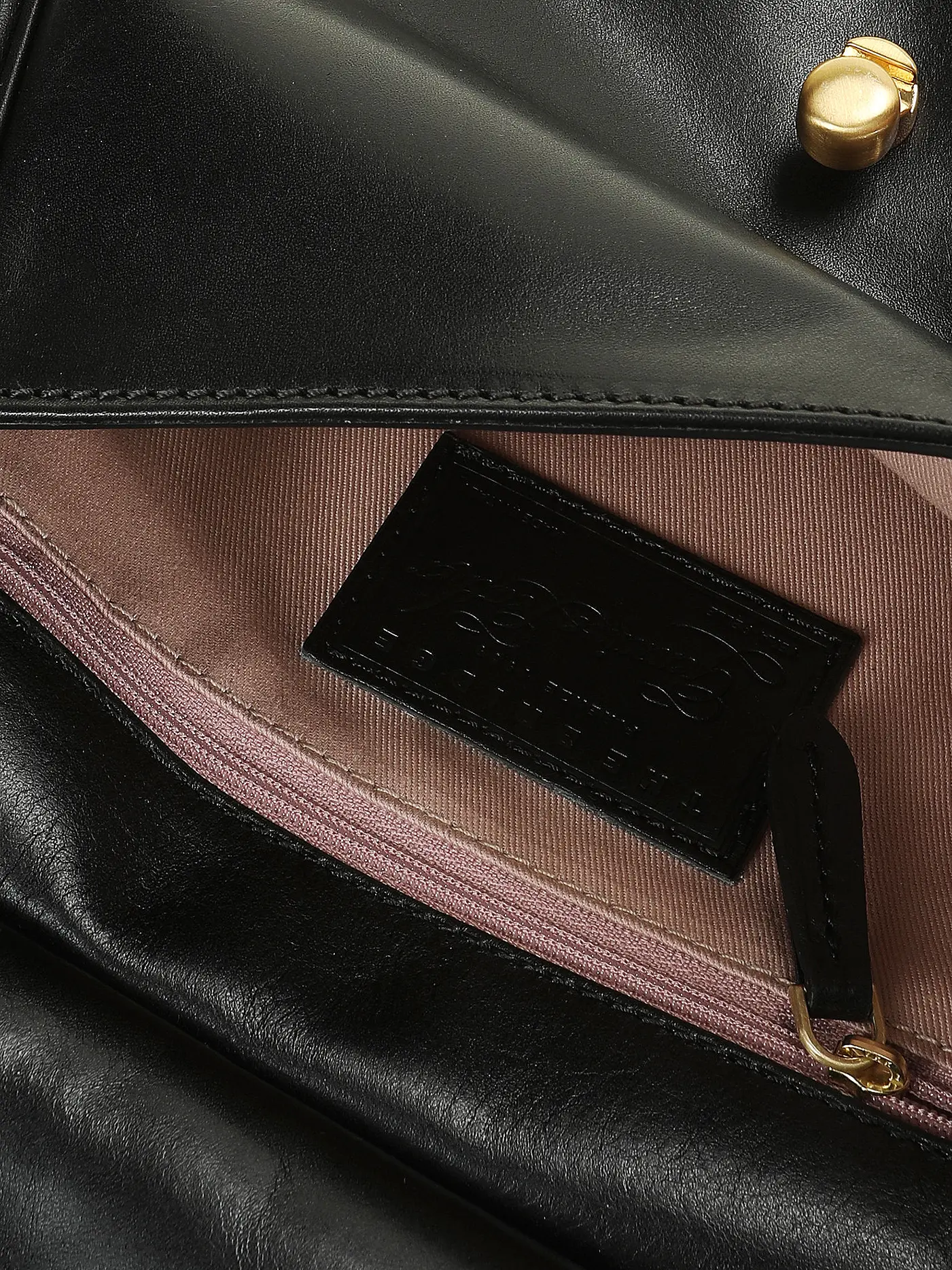 THE BRIDGE | Ledertasche - Mini Bag CELESTE  | schwarz