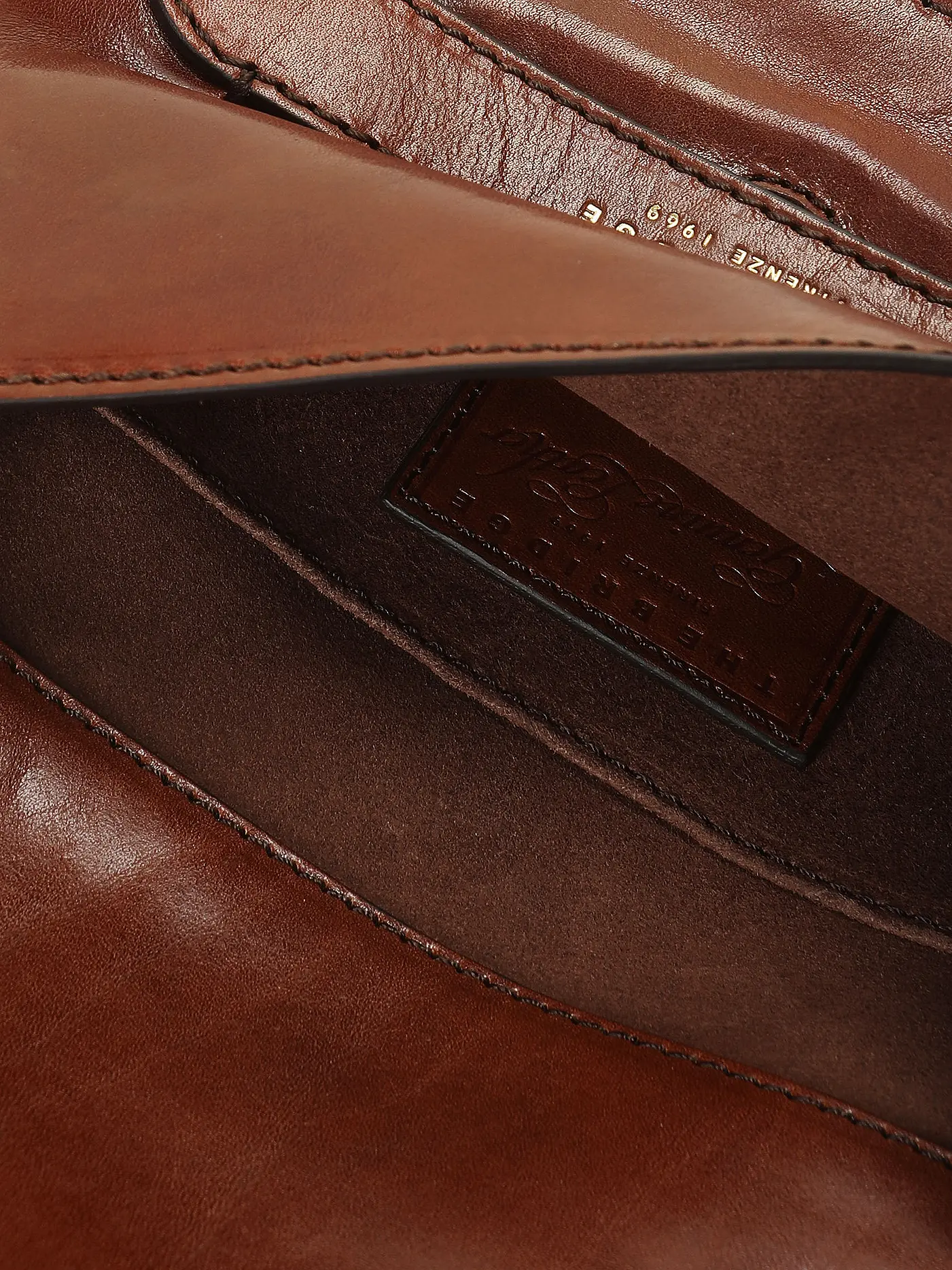 THE BRIDGE | Ledertasche - Mini Bag LUCREZIA WOW  | braun