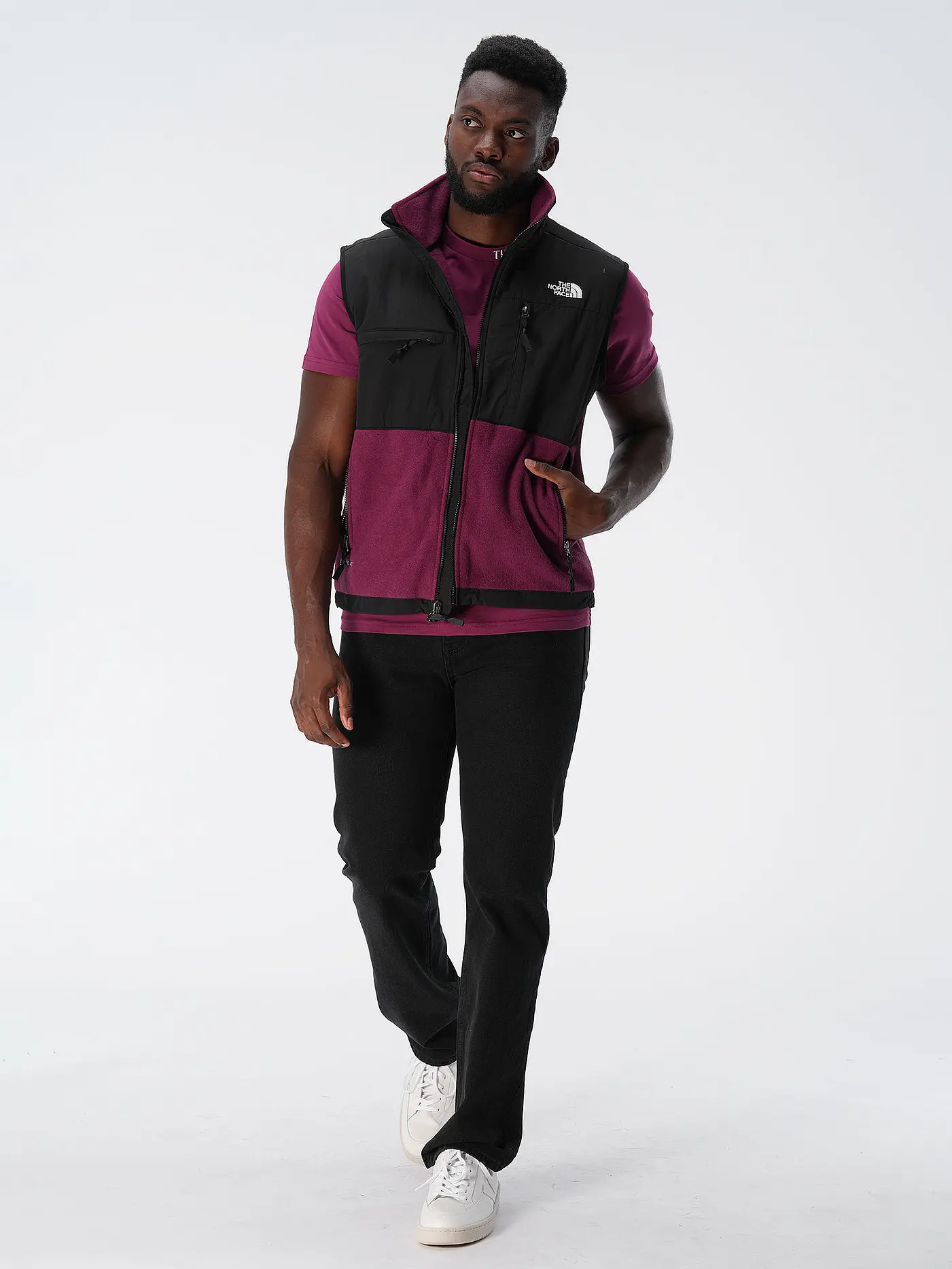 THE NORTH FACE | Fleecegilet DENALI | beere