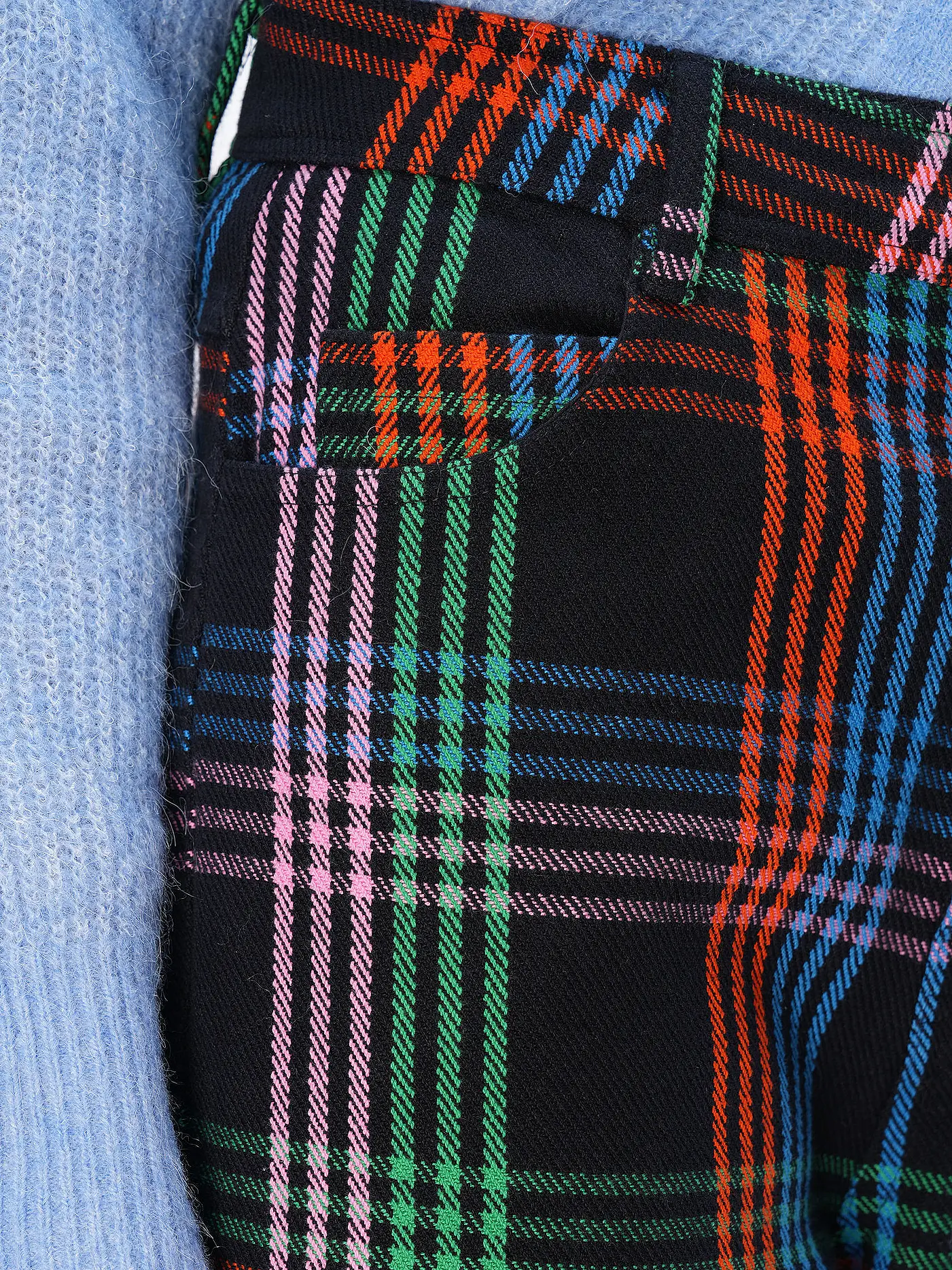 THINKING MU | Marlenehose | dunkelblau