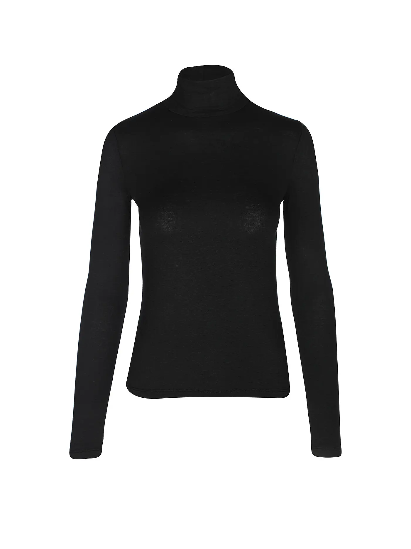 THINKING MU | Rollkragenshirt HERTIGE  | schwarz