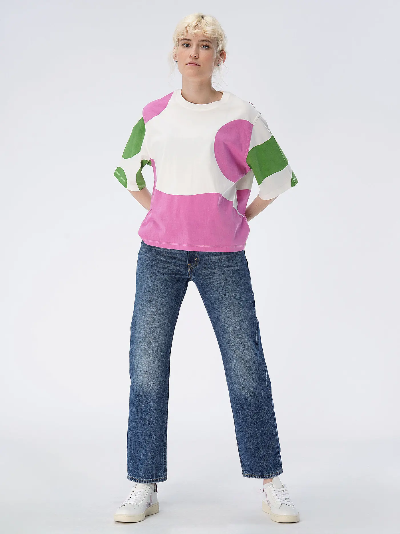 THINKING MU | T-Shirt LUCIA  | creme