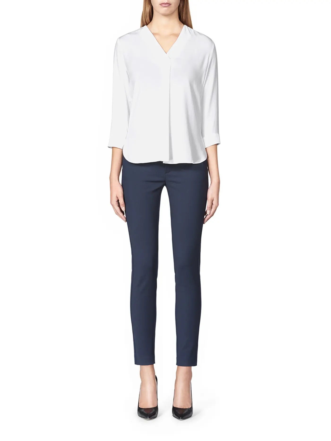 TIGER OF SWEDEN | Bluse MERE | weiss