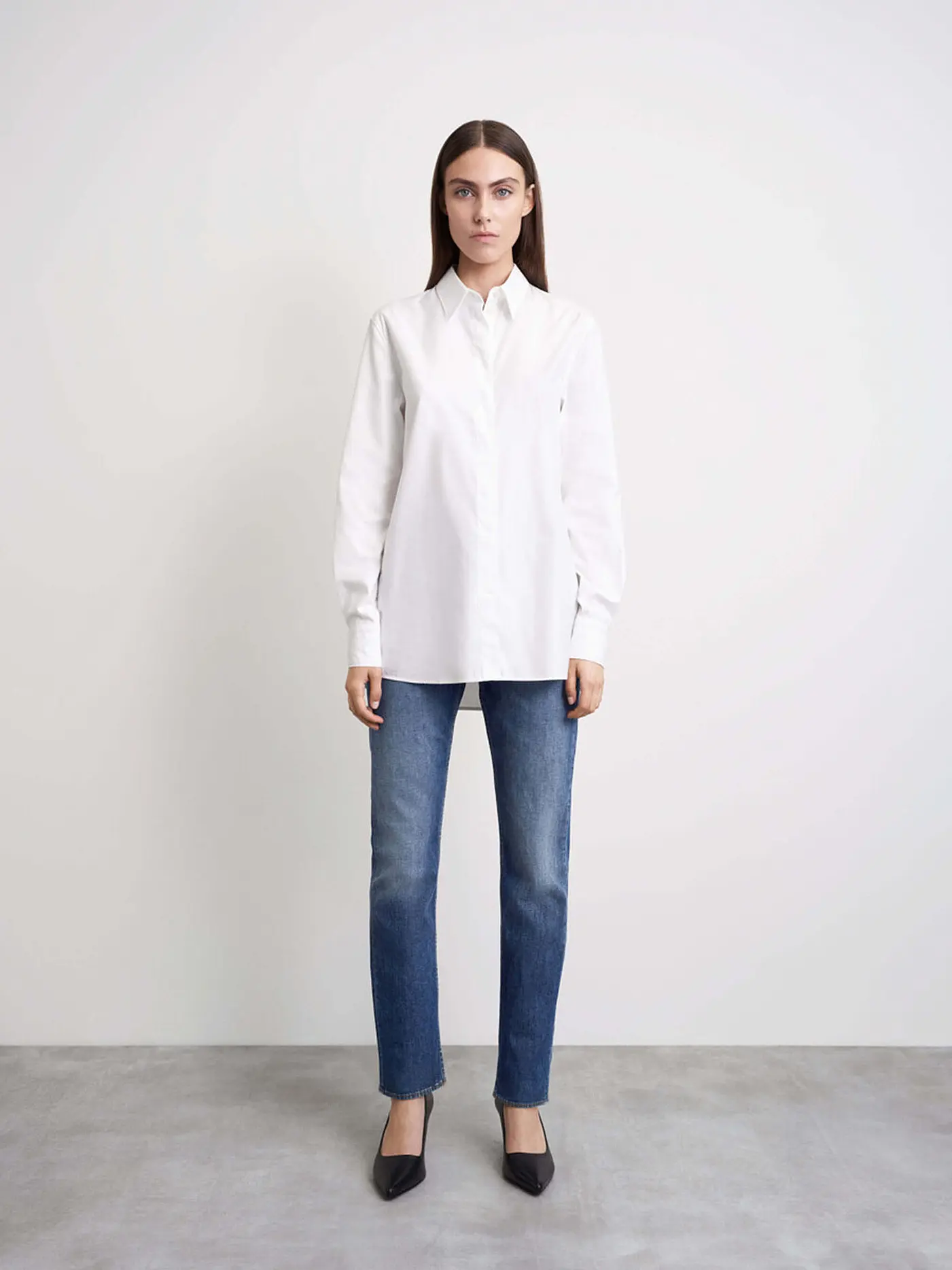 TIGER OF SWEDEN | Bluse NARKISA | weiss