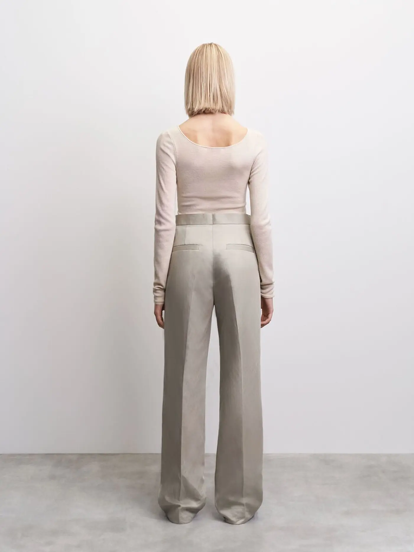 TIGER OF SWEDEN | Hose Straight Fit FRAGRIA | beige