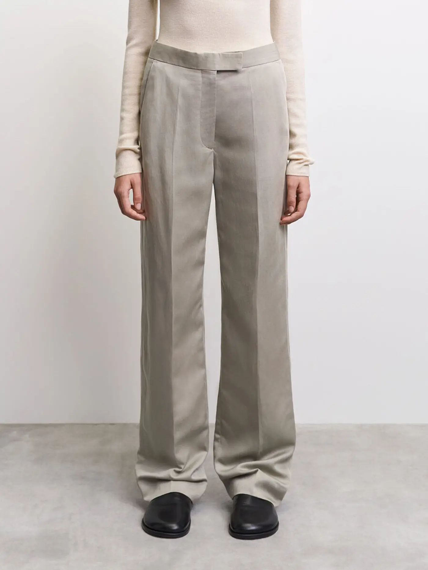 TIGER OF SWEDEN | Hose Straight Fit FRAGRIA | beige