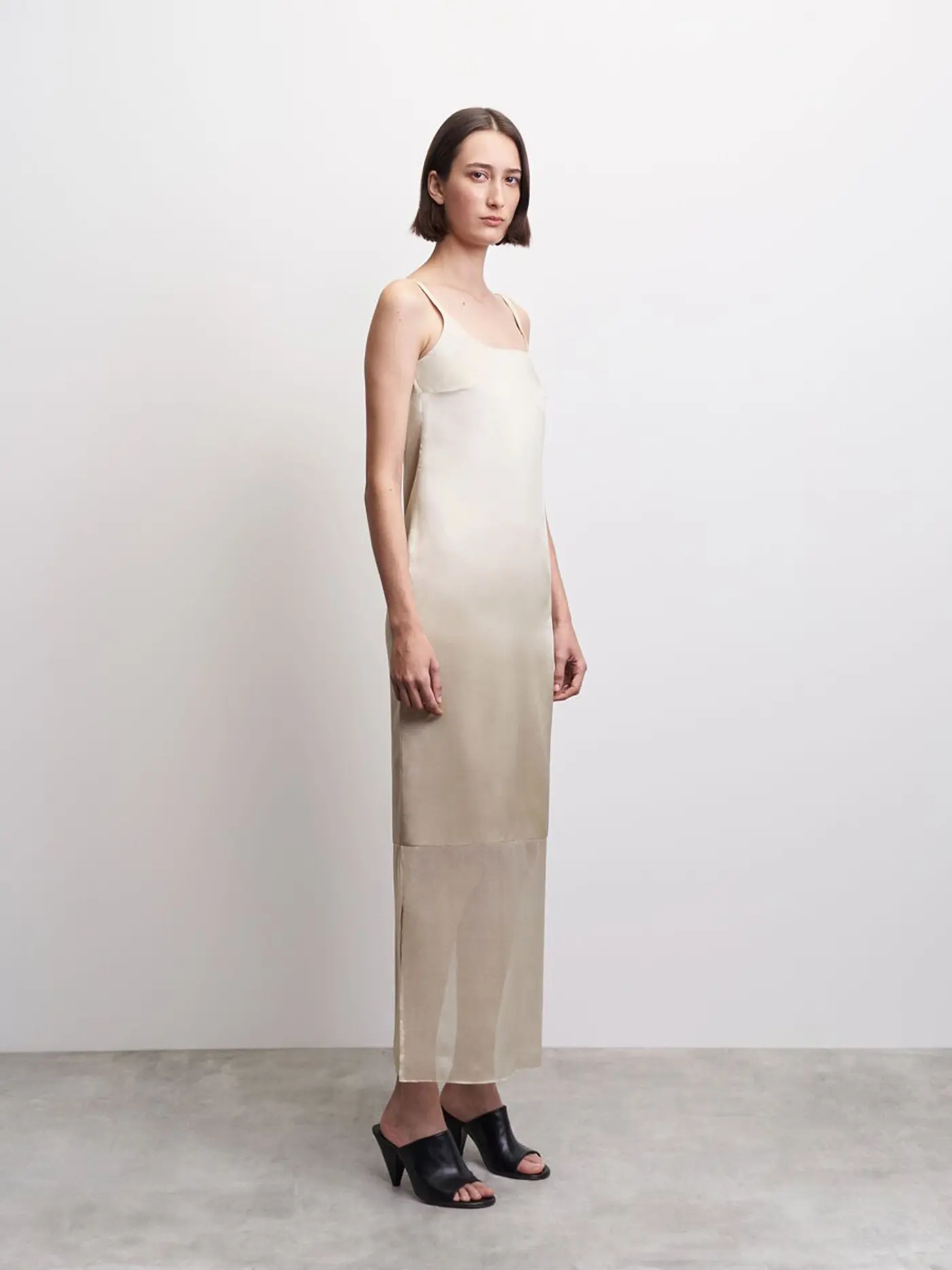 TIGER OF SWEDEN | Seidenkleid VARJO | beige