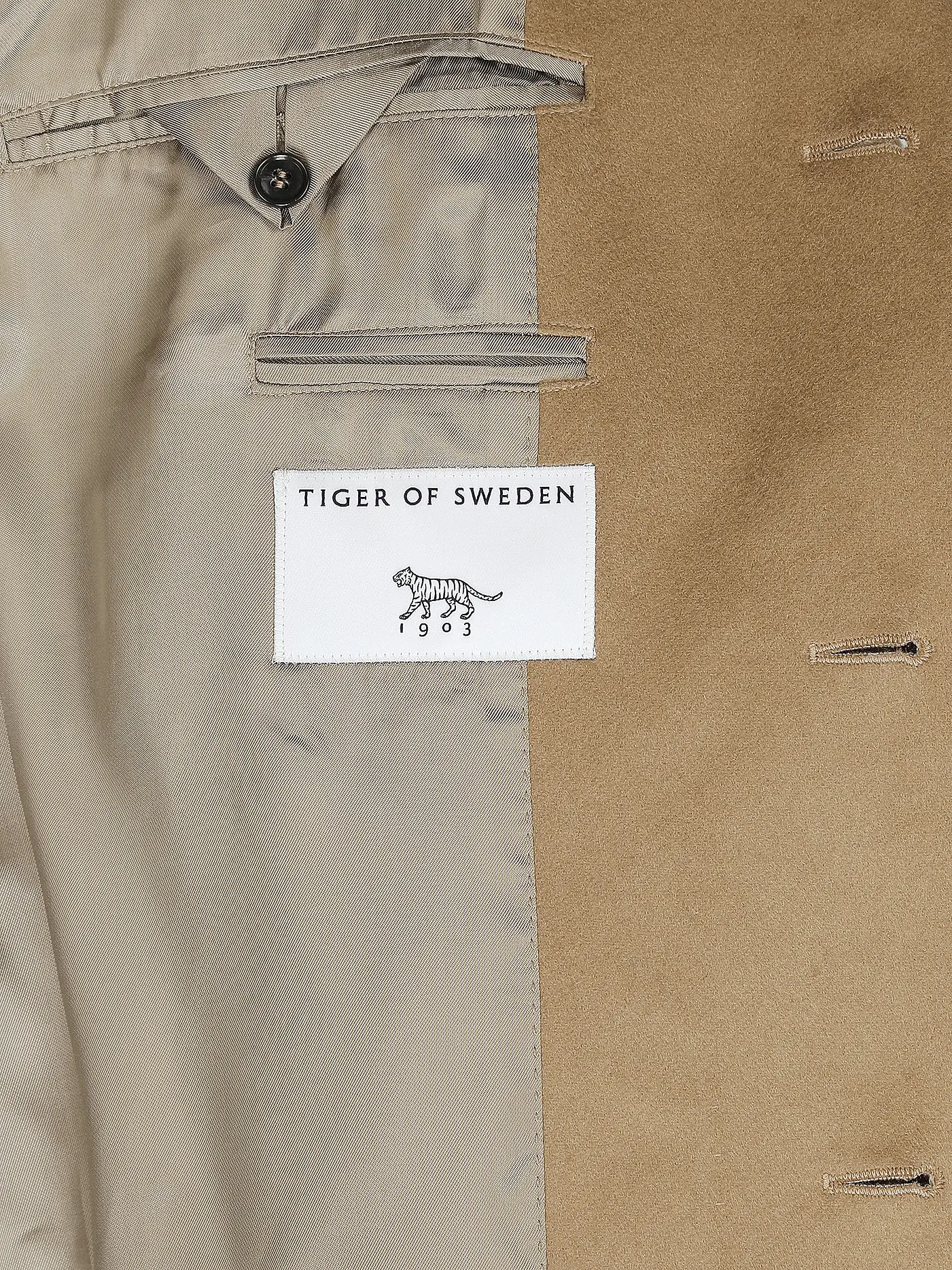 TIGER OF SWEDEN | Wollmantel CEMPSEY | beige