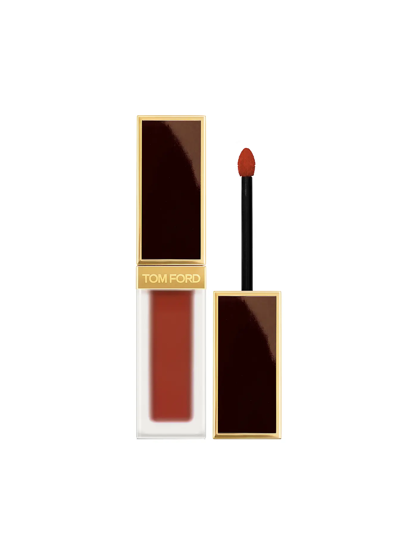 TOM FORD BEAUTY | Lippenstift - Liquid Lip Luxe Matte (03 Satine) | dunkelrot