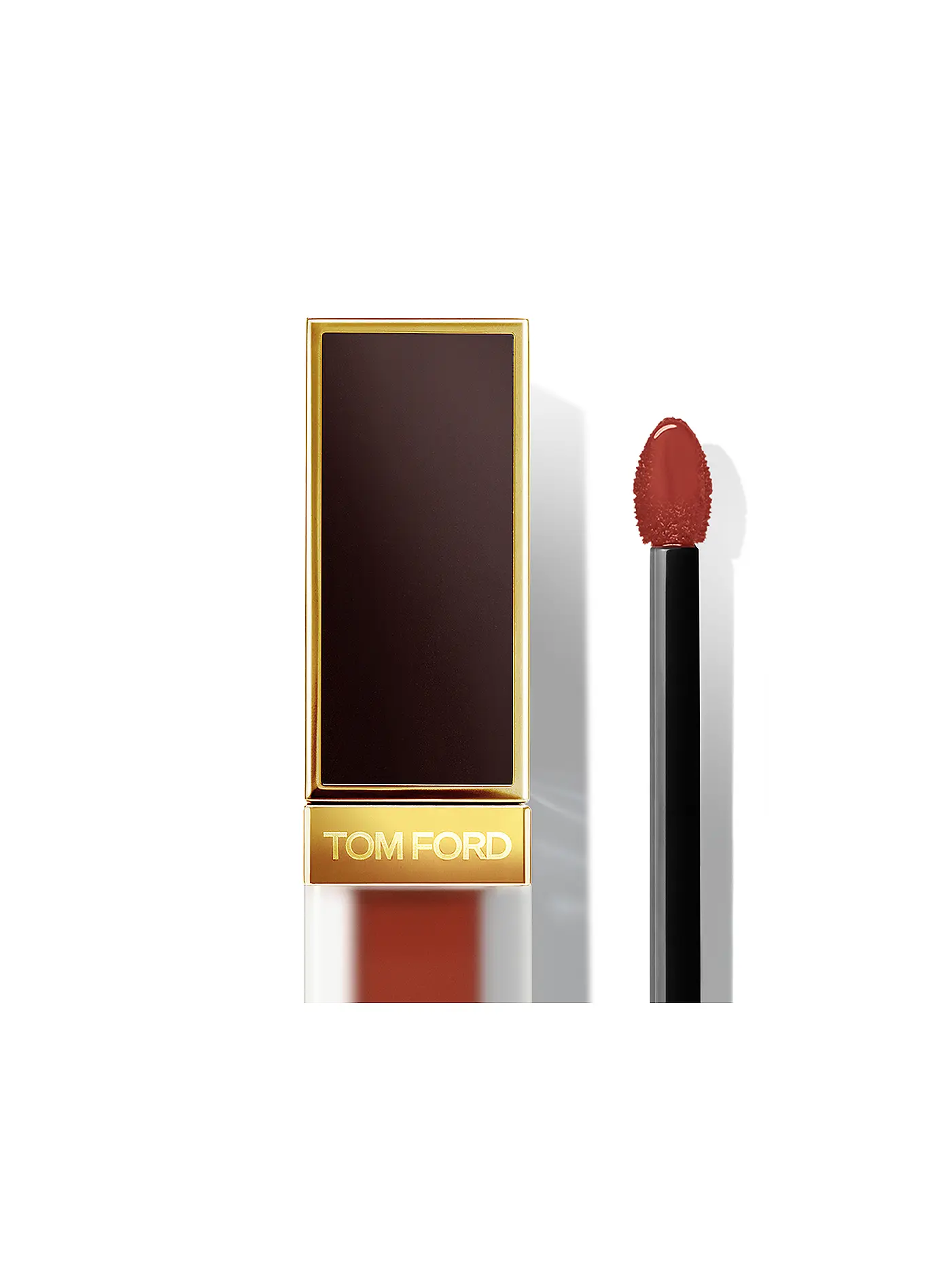 TOM FORD BEAUTY | Lippenstift - Liquid Lip Luxe Matte (03 Satine) | dunkelrot