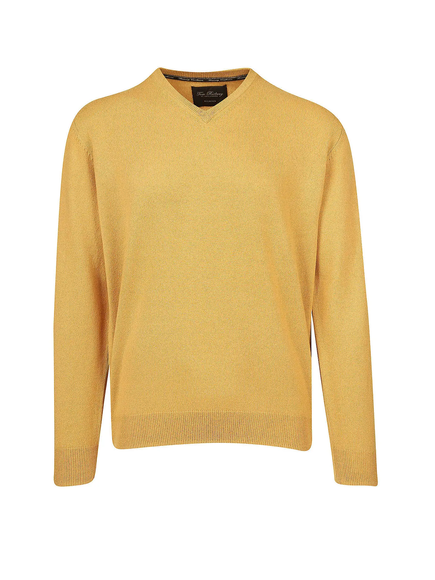 TOM RUSBORG | Kaschmirpullover | gelb