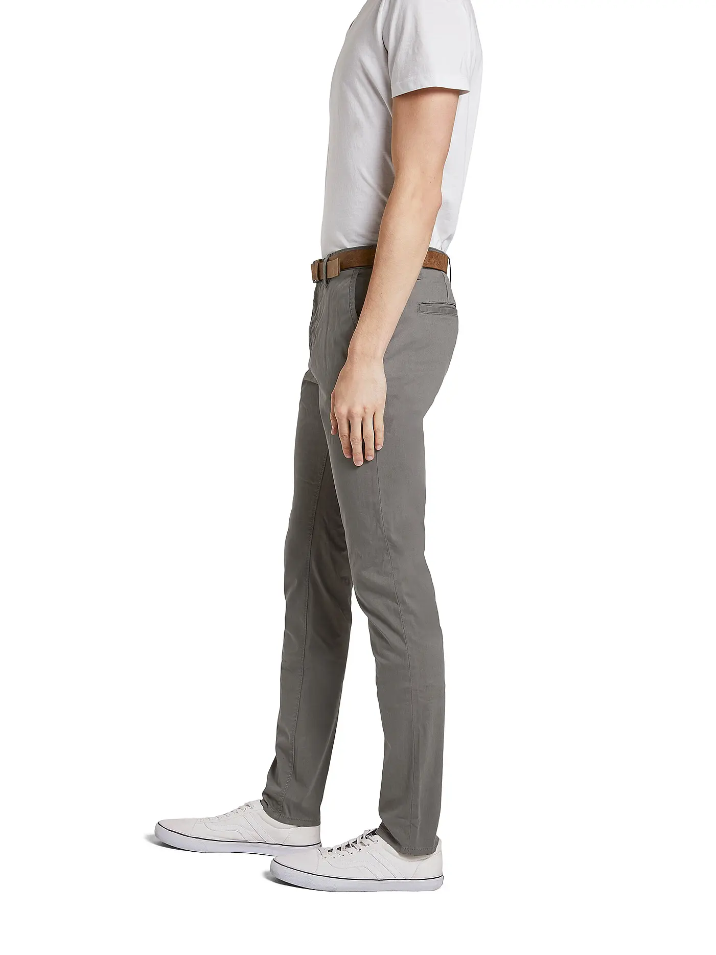 TOM TAILOR DENIM | Chino Slim Fit | grau