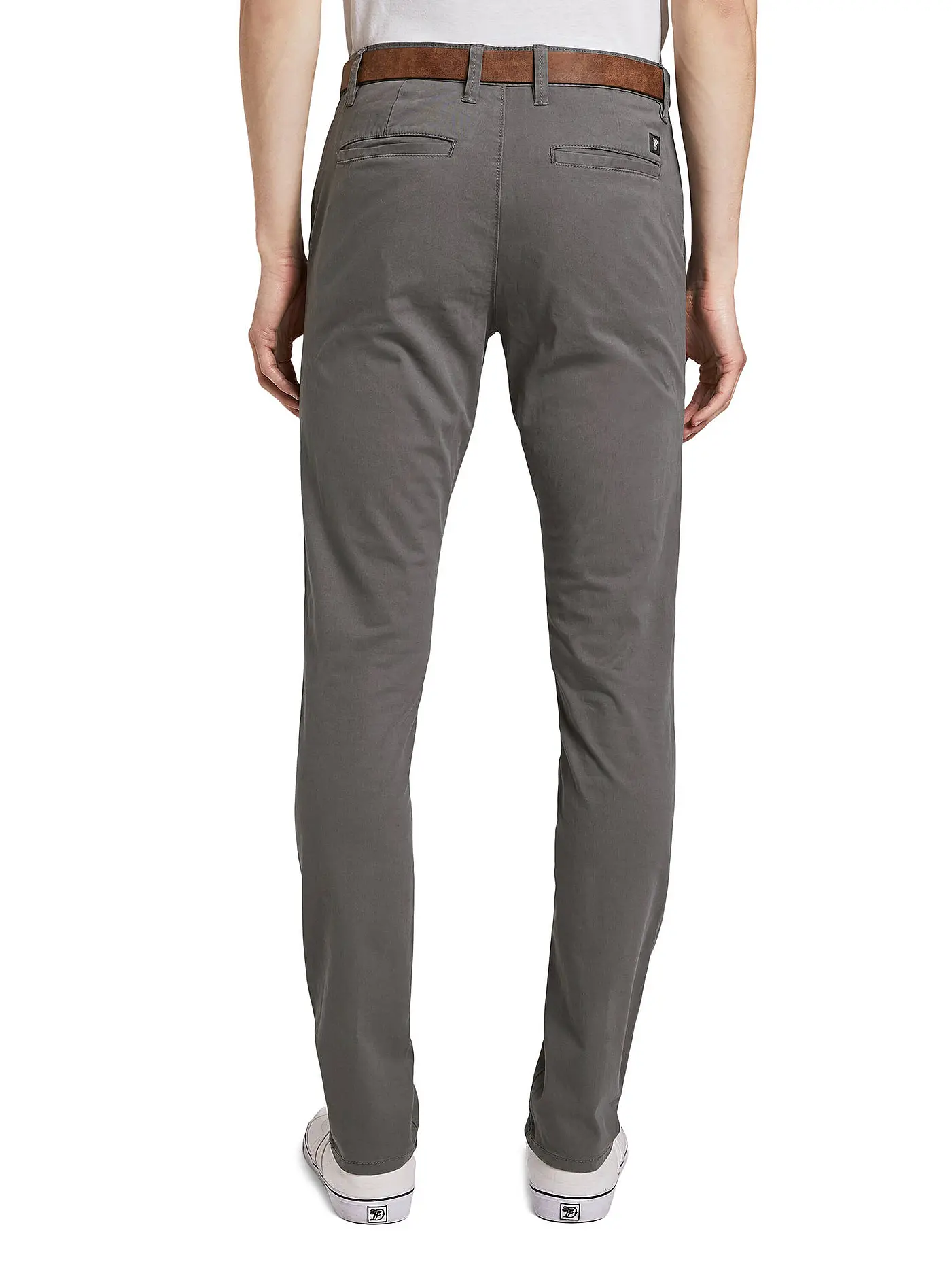 TOM TAILOR DENIM | Chino Slim Fit | grau