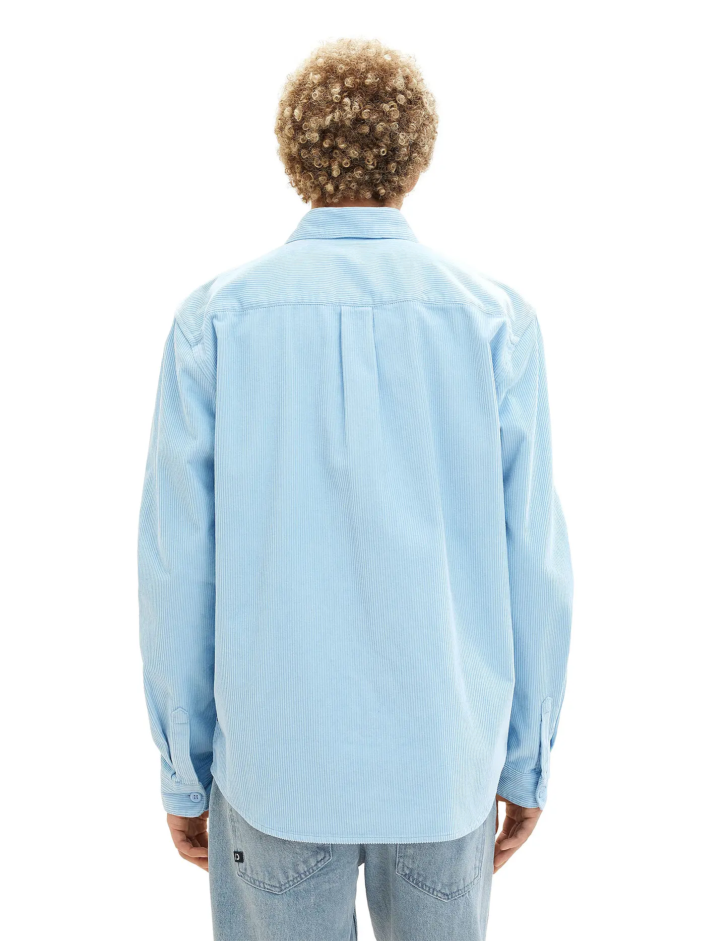 TOM TAILOR DENIM | Cordhemd | hellblau