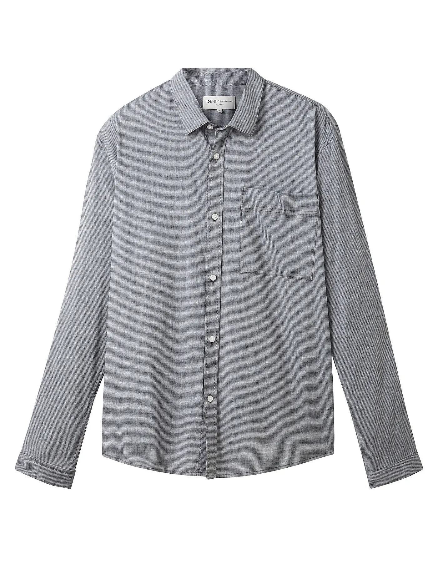 TOM TAILOR DENIM | Hemd | grau