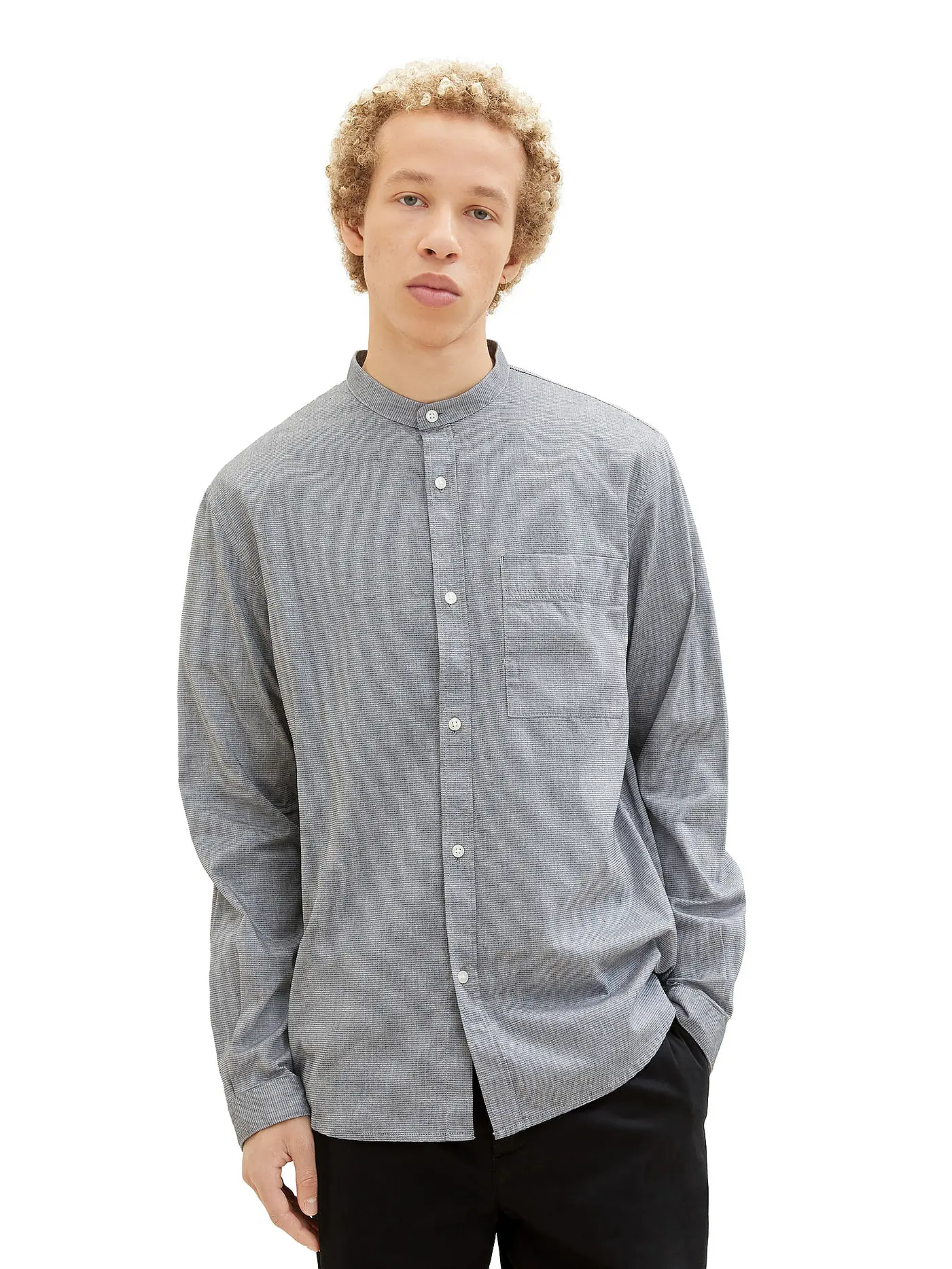 TOM TAILOR DENIM | Hemd | grau