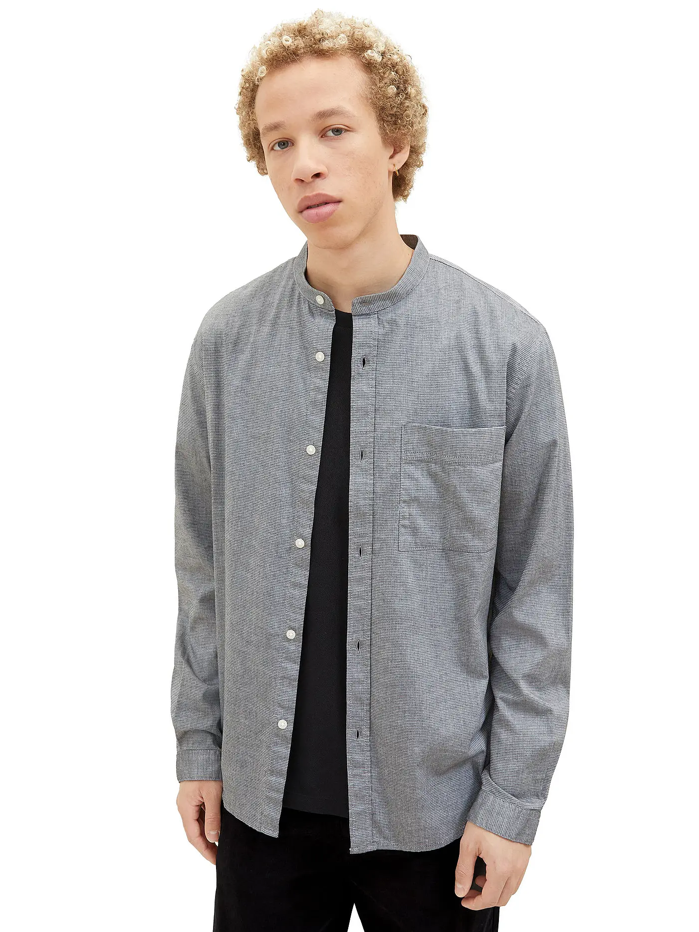 TOM TAILOR DENIM | Hemd | grau