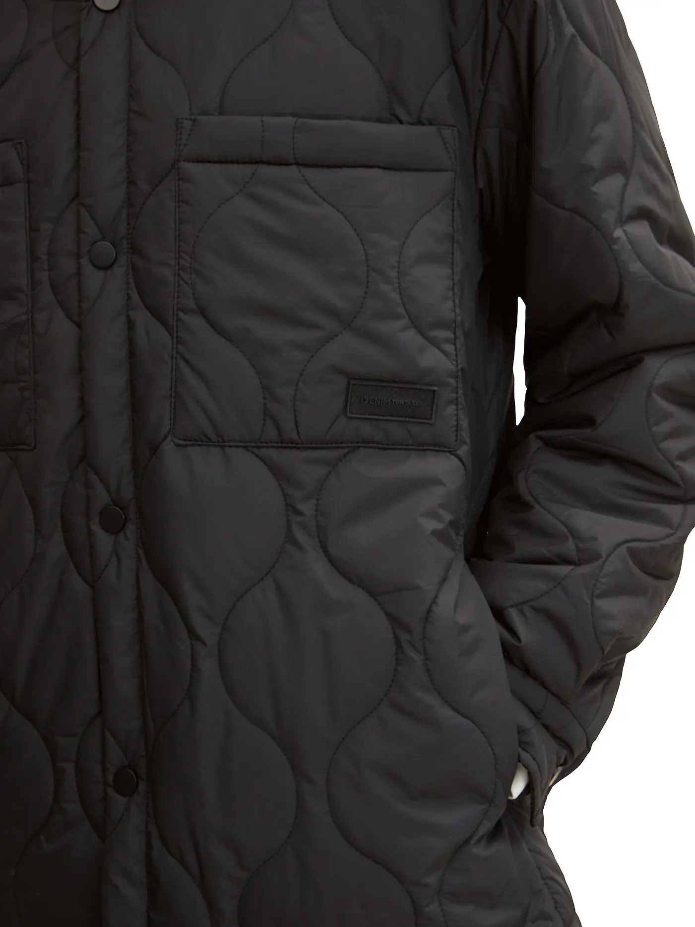 TOM TAILOR DENIM | Jacke - Overshirt | schwarz