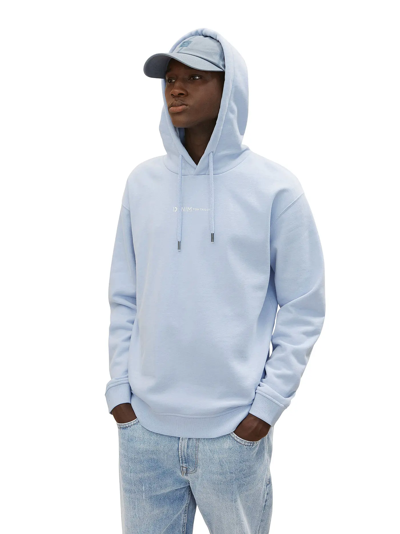 TOM TAILOR DENIM | Kapuzenpullover - Hoodie | hellblau